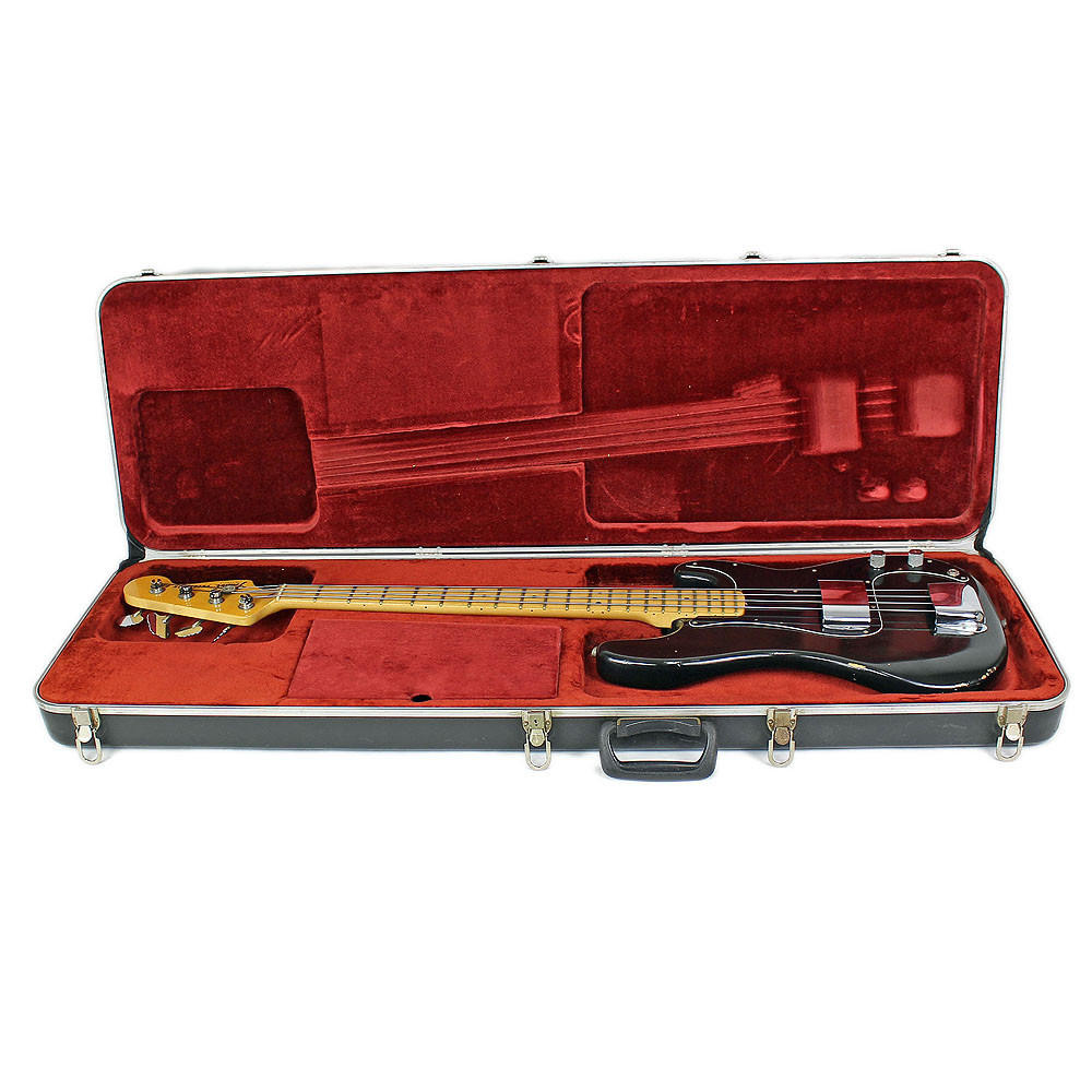 Fender Precision Bass 1978 ケース Vintage 1978 Fender Precision Bass Black | Cream City Music