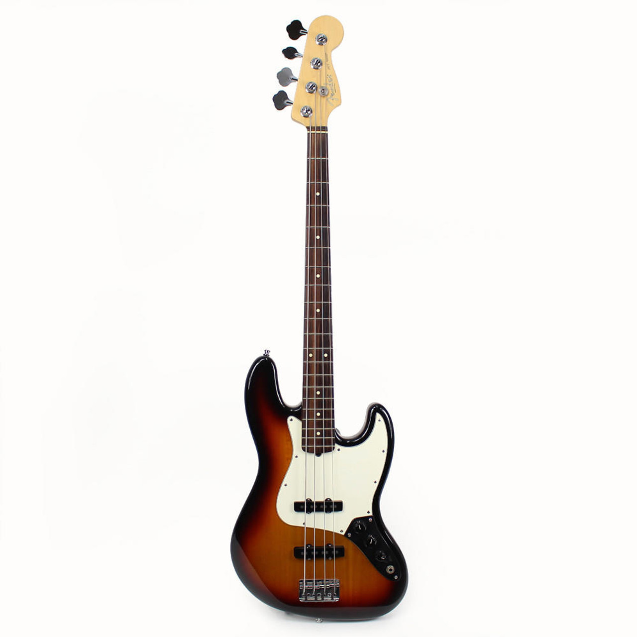 2001 Fender American Standard Jazz Bass in 3 Tone Sunburst