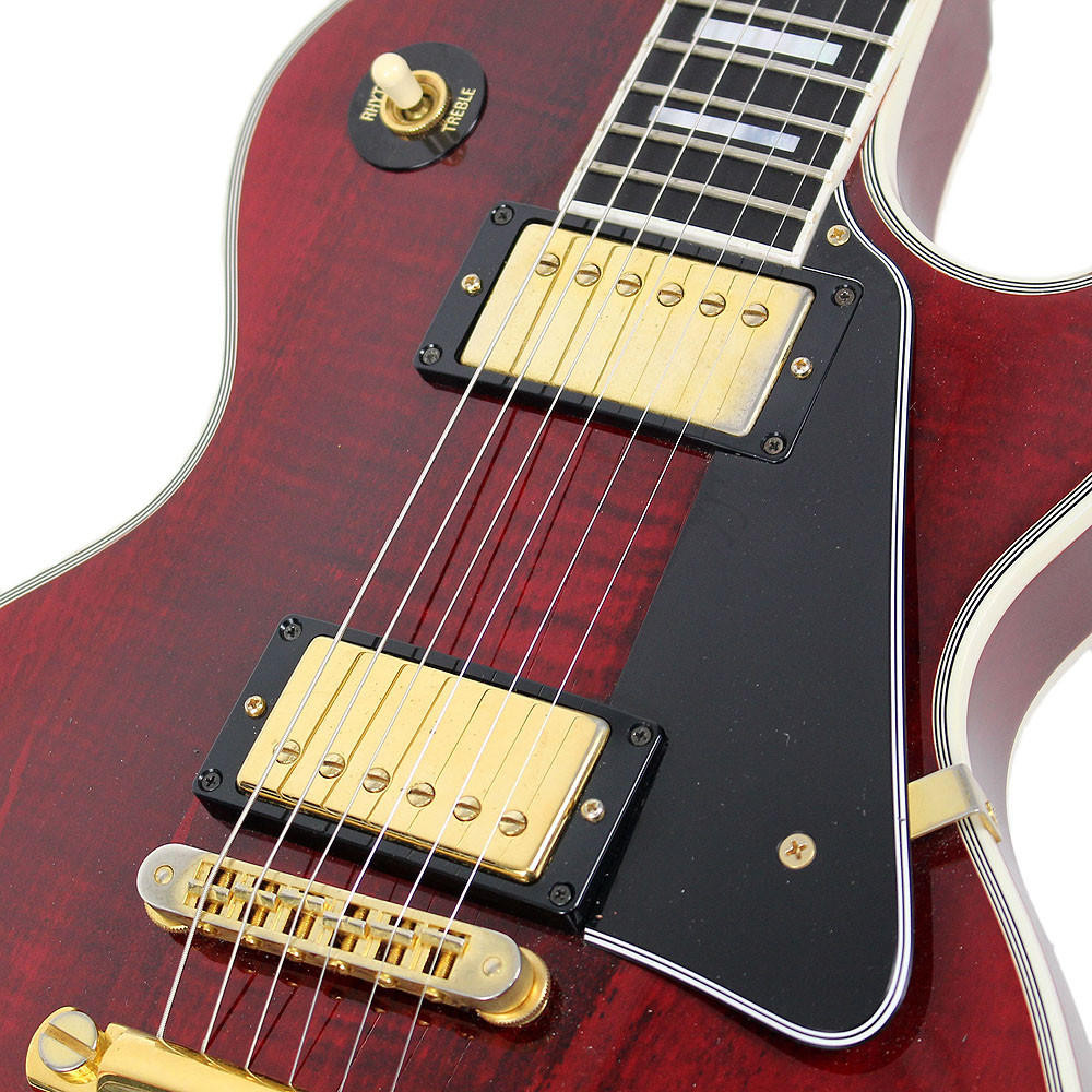 2000 Gibson Les Paul Custom Electric Guitar Wine Red | Cream City