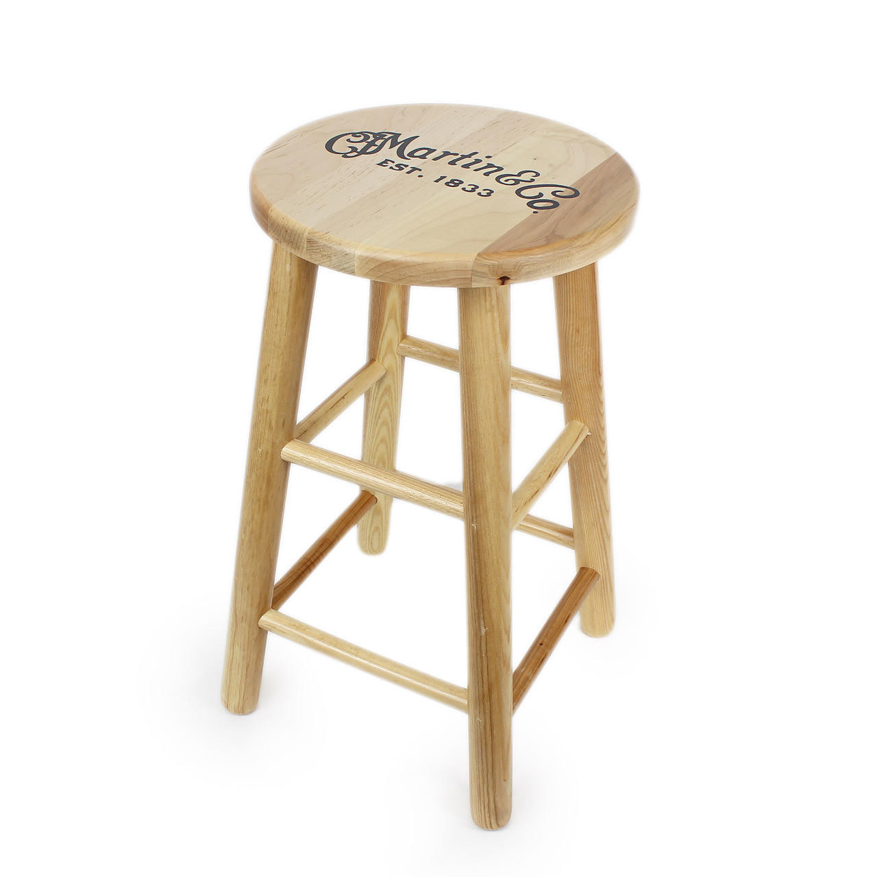Martin Guitar Acoustic Player's Wood Barstool Stool 24