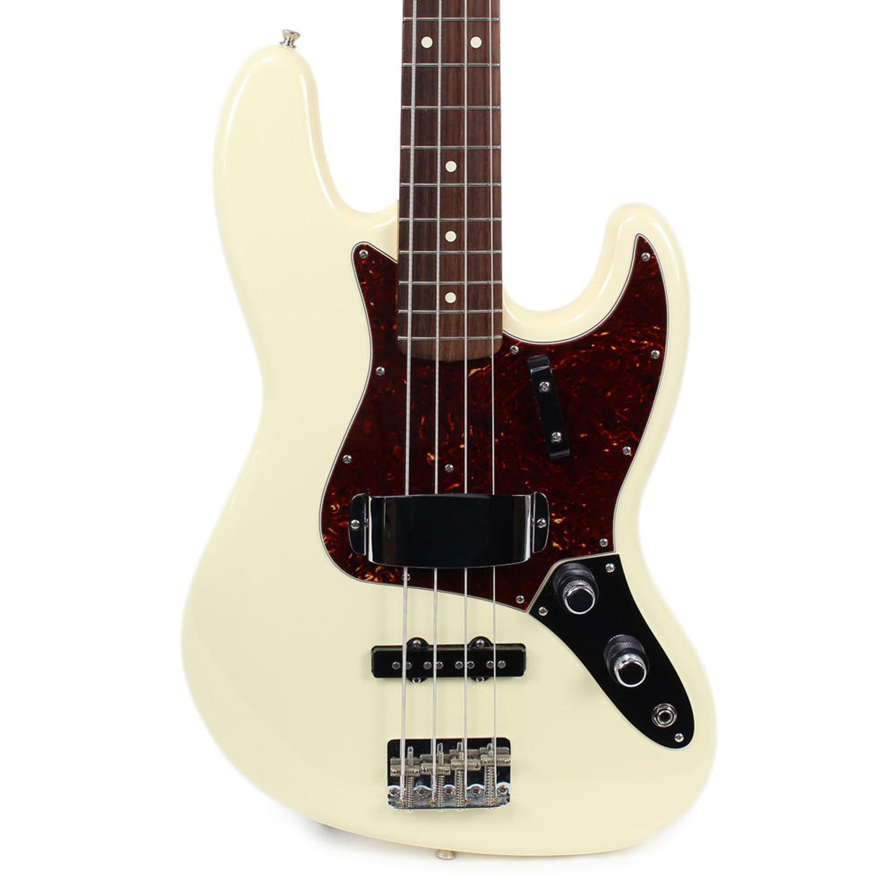 2012 Fender American Vintage '62 Jazz Bass in Olympic White
