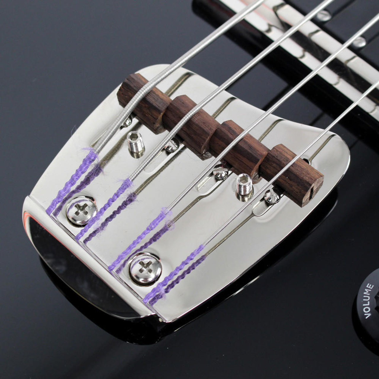 Used Guild M-85 Semi-Hollow Body Electric Bass in Black