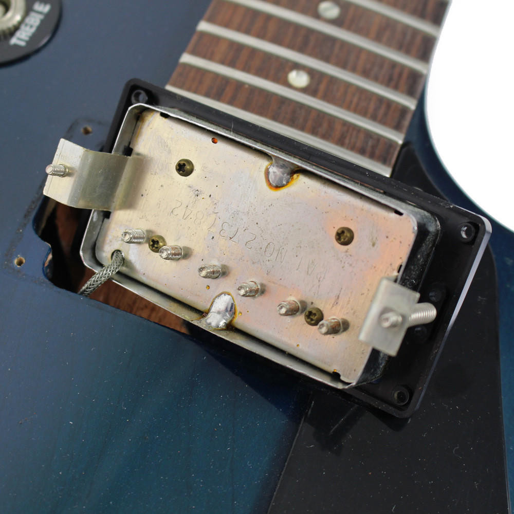 1984 Gibson Les Paul Studio in Blue | Cream City Music