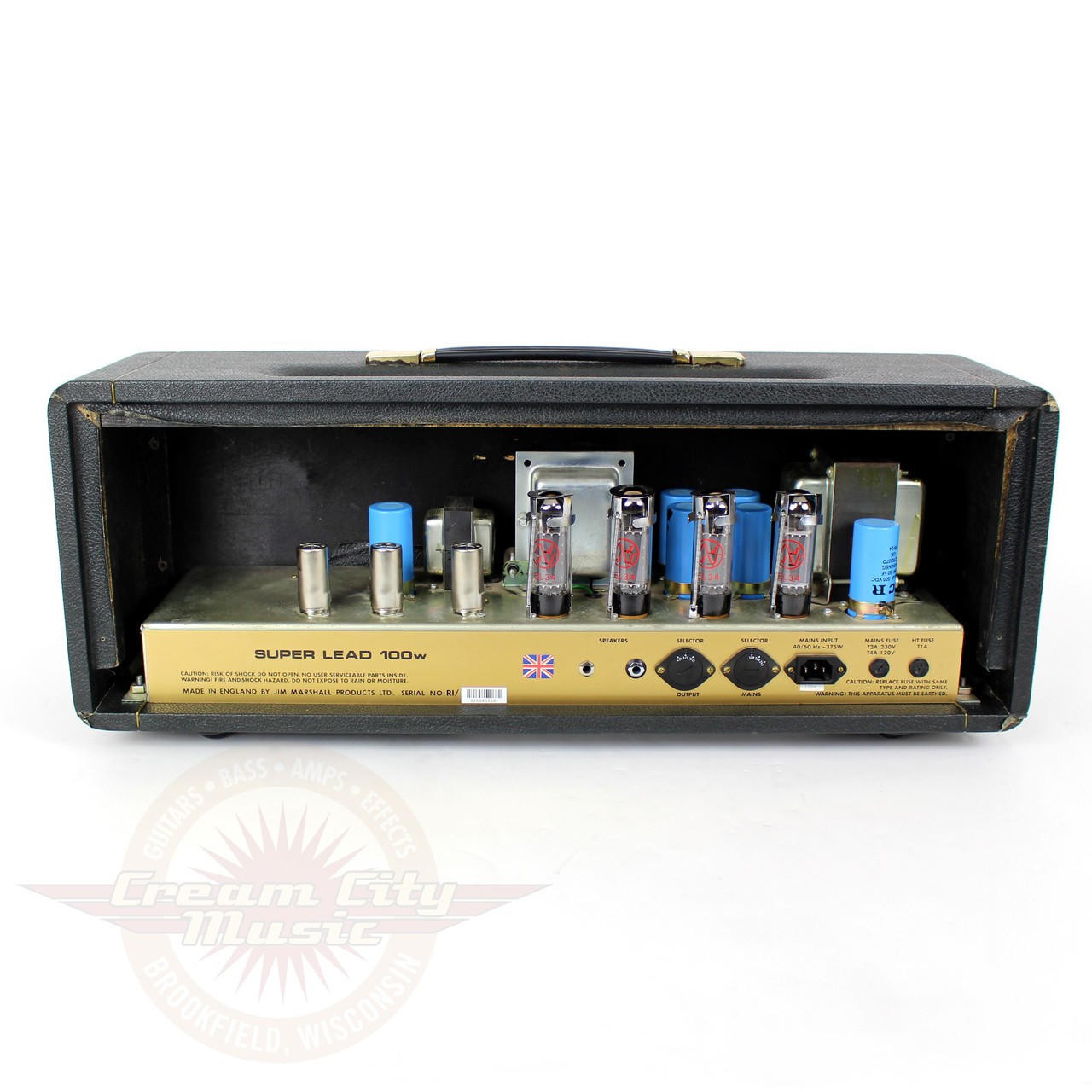 1993 Marshall Super Lead Reissue Model 1959SLP 100W Tube Amp Head