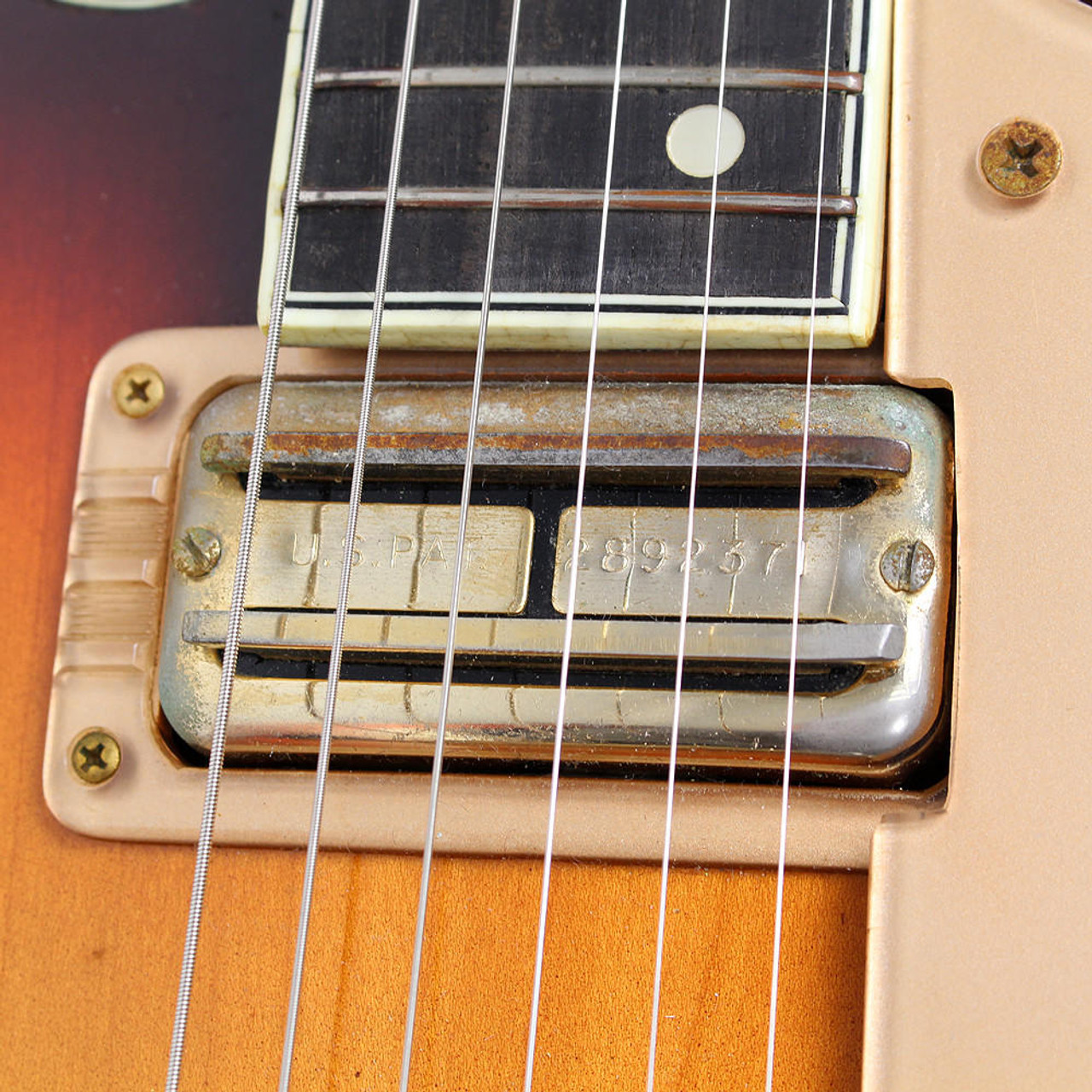 Vintage 1966 Gretsch Viking Electric Guitar Sunburst Finish