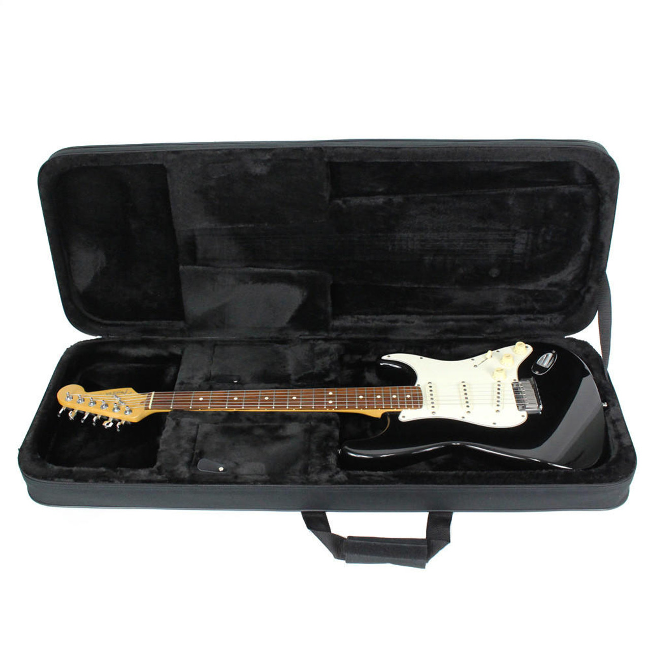 1996 Fender American Standard Stratocaster in Black | Cream