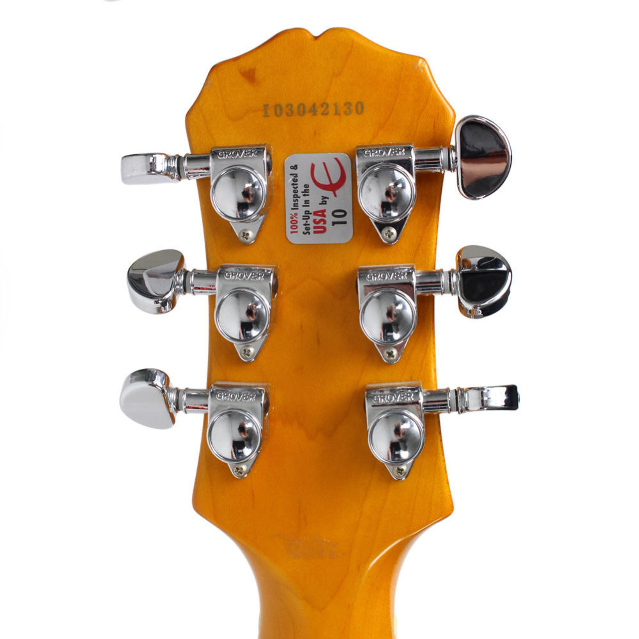 2003 Epiphone Les Paul Classic Quilt Top in Trans Amber