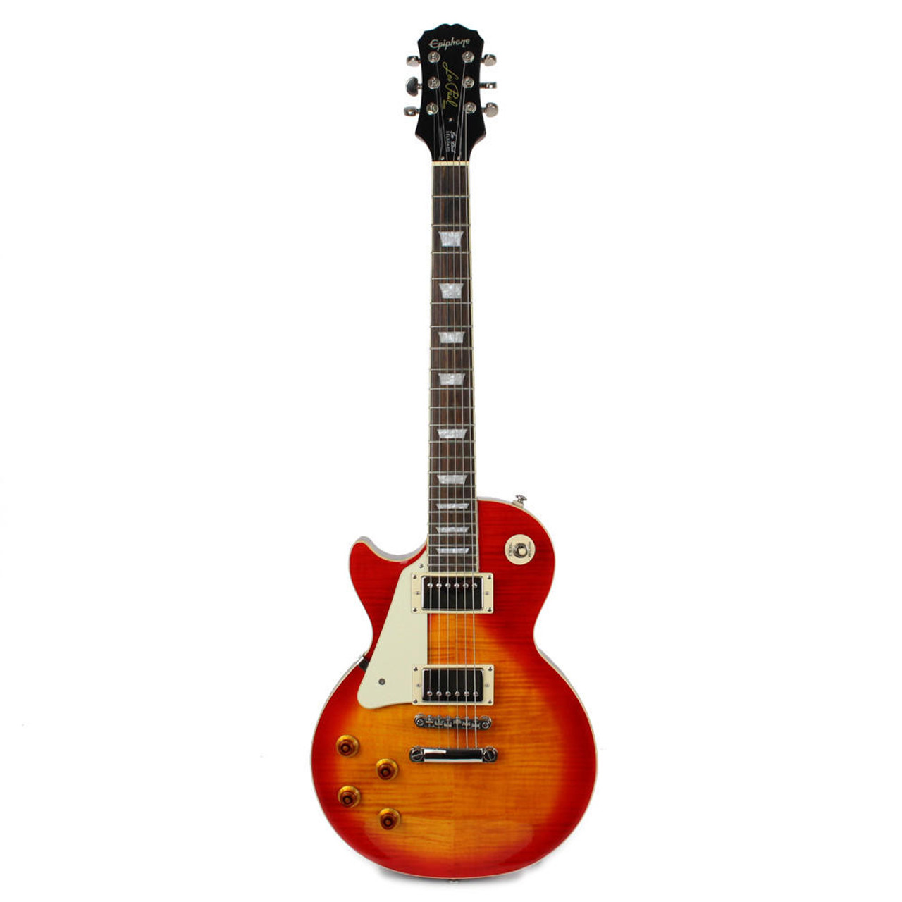 2010 Epiphone Left-Handed Les Paul Standard in Cherry Sunburst | Cream City  Music