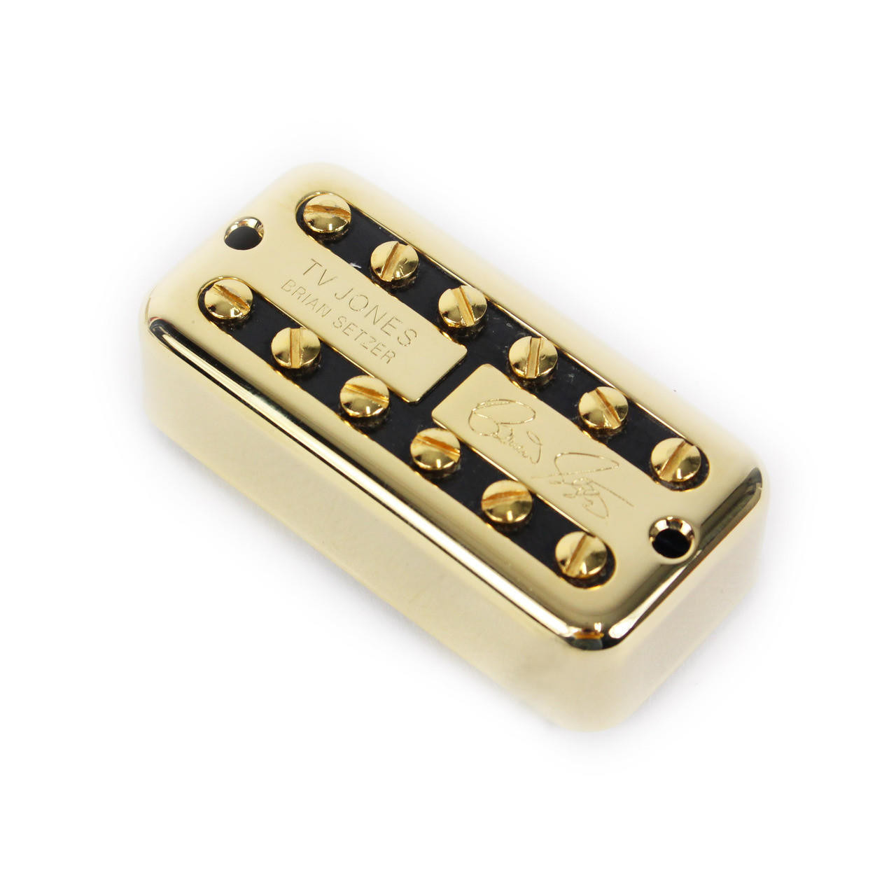 TV Jones Brian Setzer Signature Bridge Pickup Universal Mount in Gold