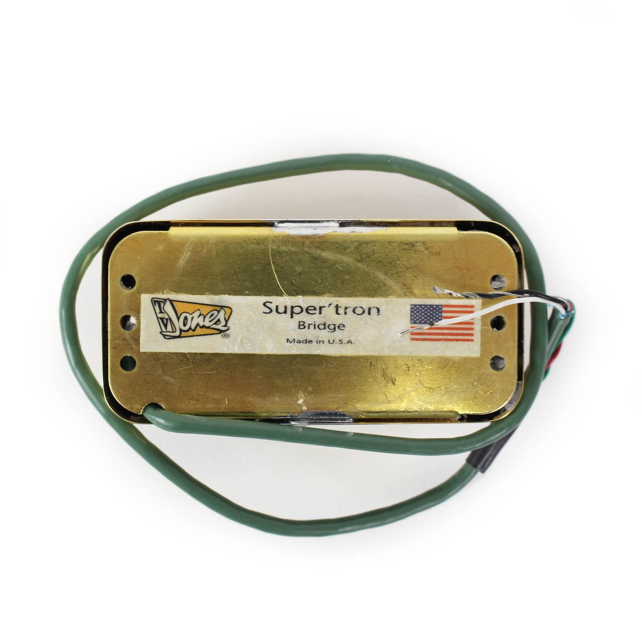 TV Jones Super'Tron Bridge Pickup Universal Mount - Gold | Cream