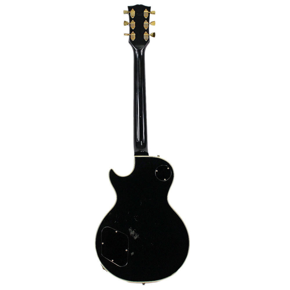 Vintage 1974 Gibson Les Paul Custom Electric Guitar Ebony Finish