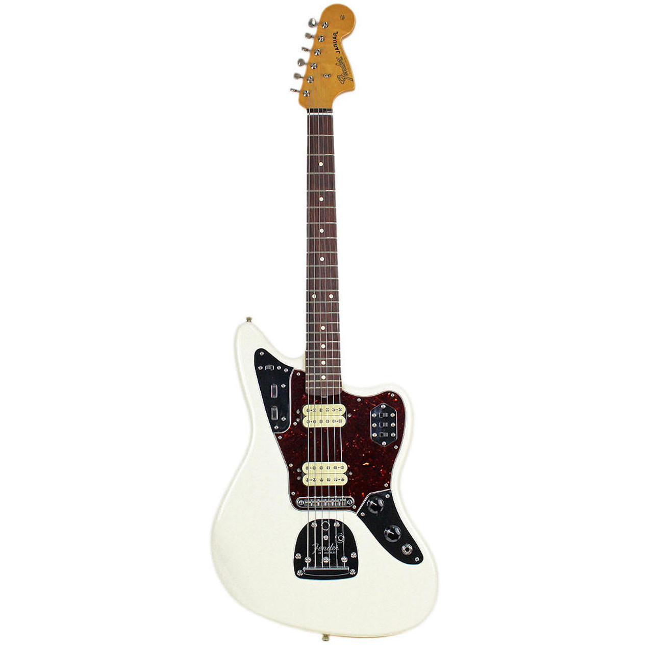 2015 Fender Classic Player Jaguar Special HH Electric Guitar Olympic White  Finish