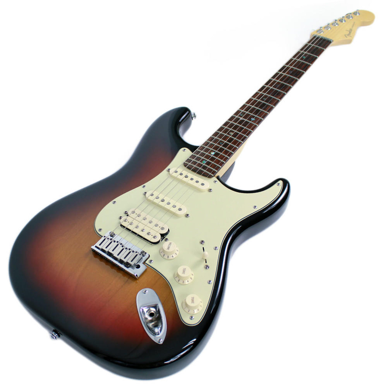 2005 Fender American Deluxe Stratocaster HSS in 3-Color Sunburst