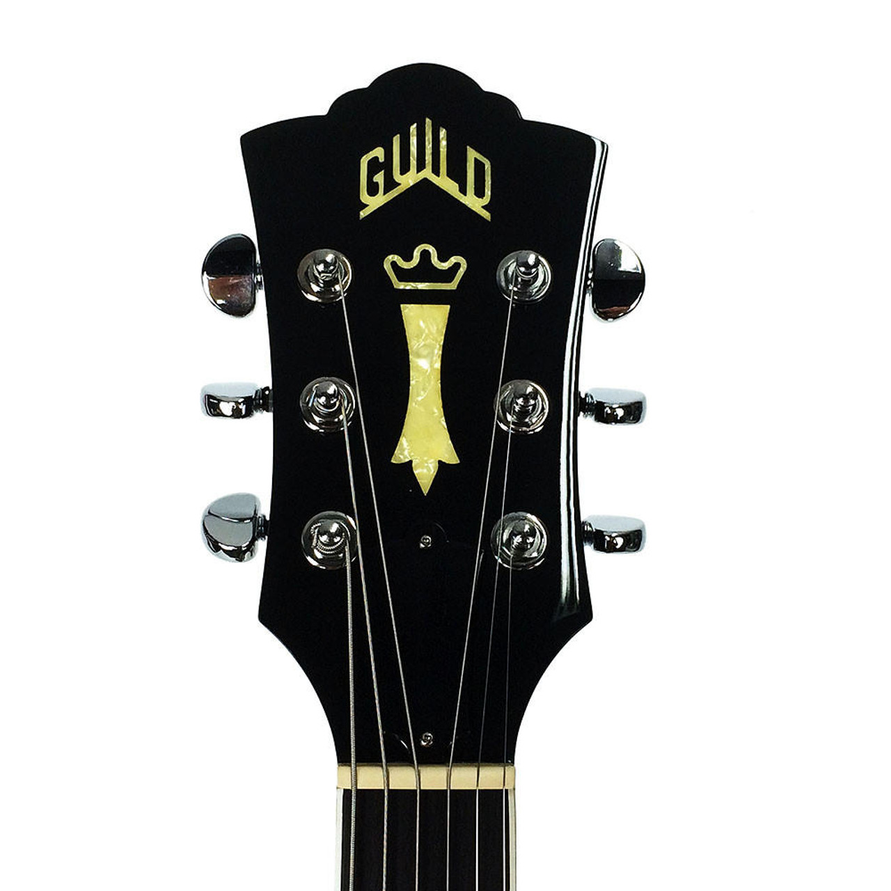 専用90年代 GUID starfireⅢ/gibson フルアコ 1990's Guild Starfire III Electric Guitar Black | Cream City
