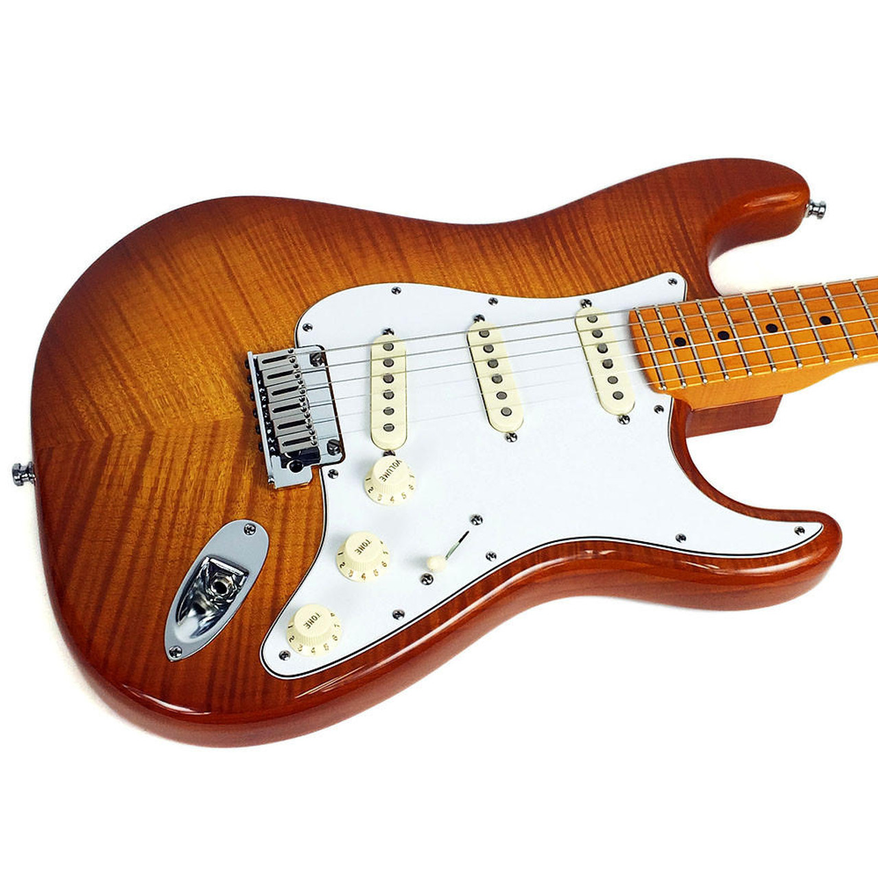 2014 Fender Custom Shop Custom Deluxe Stratocaster Flame Top