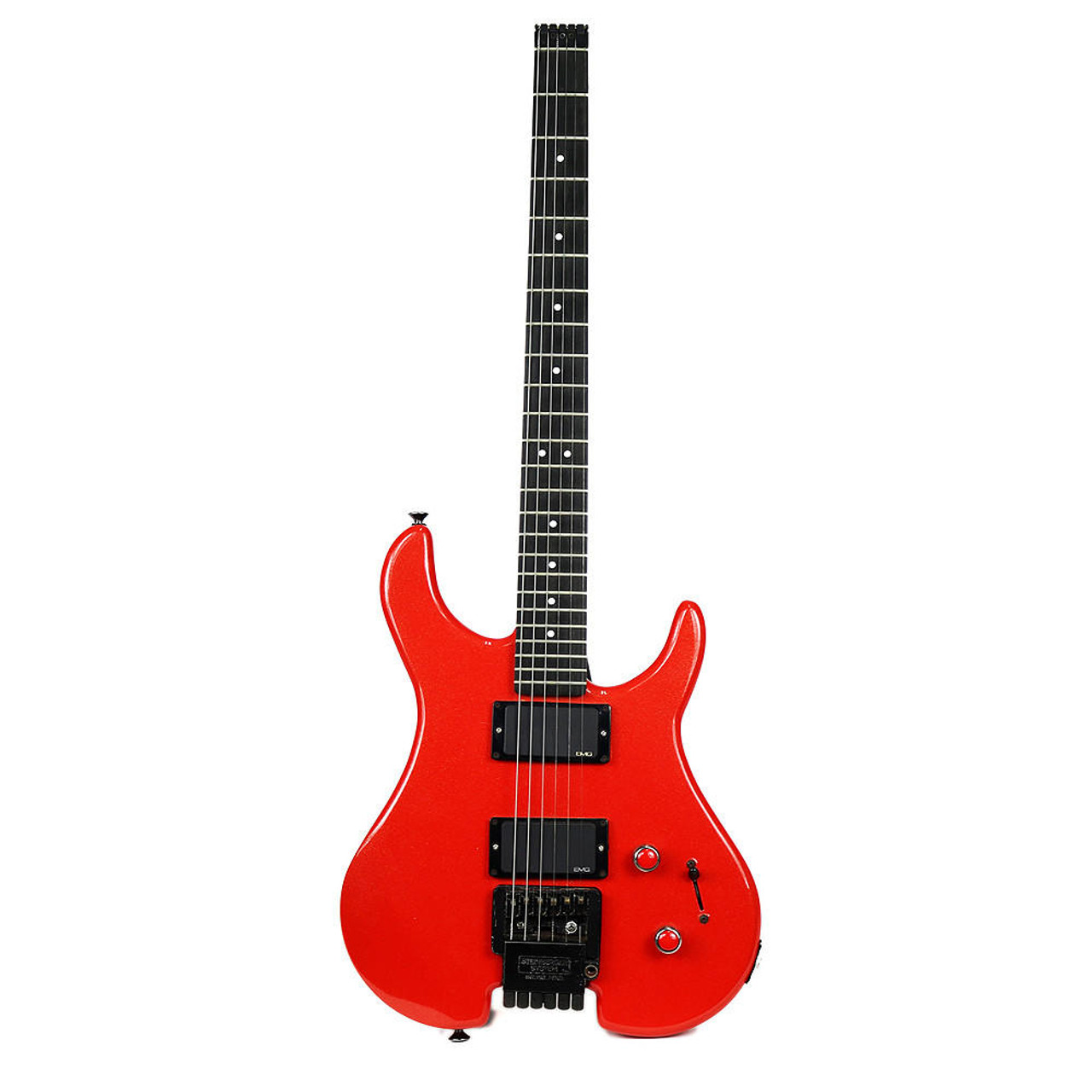 1980's Steinberger GM2 Electric Guitar Refinished Red
