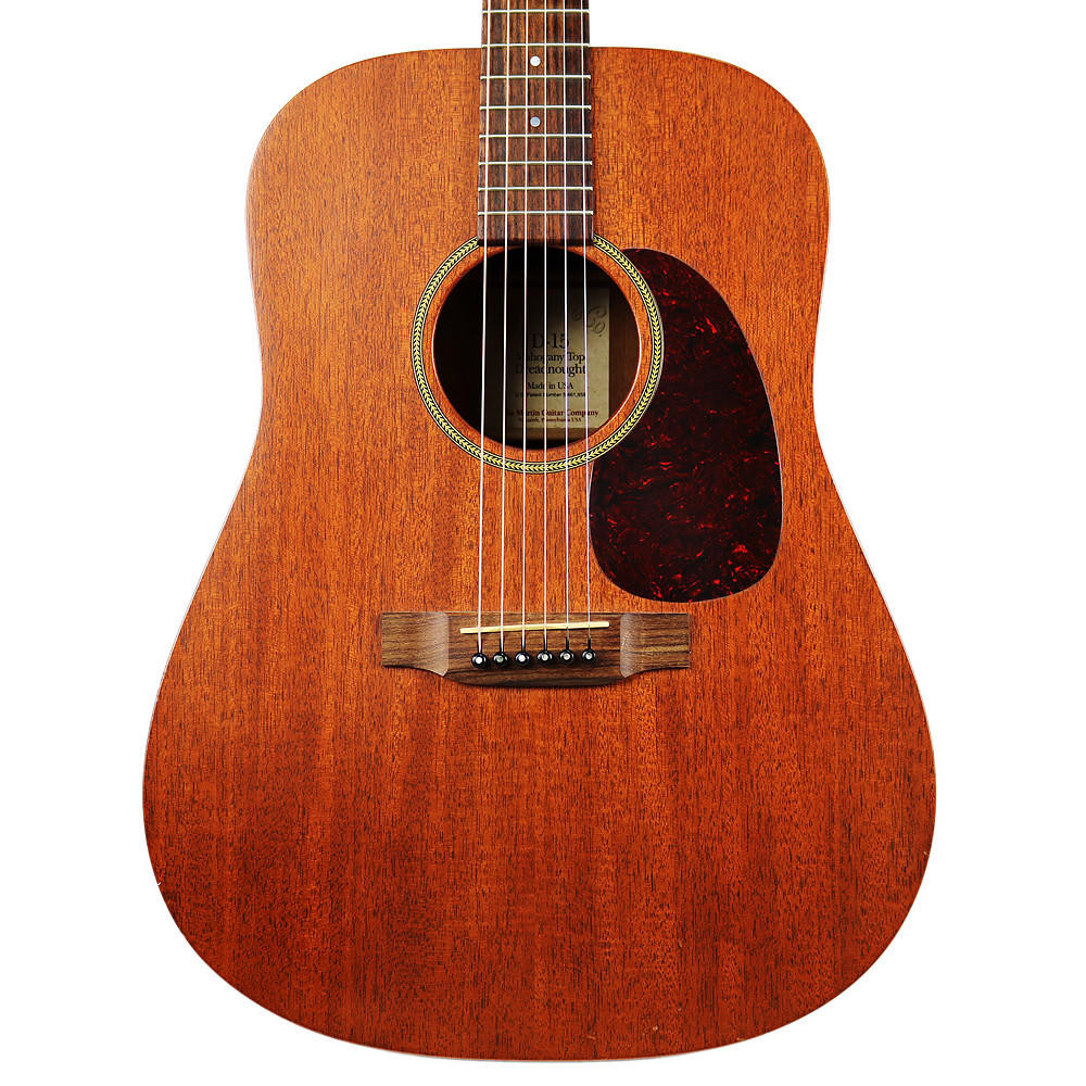 2003 Martin D-15 Dreadnought Acoustic Guitar Natural Finish