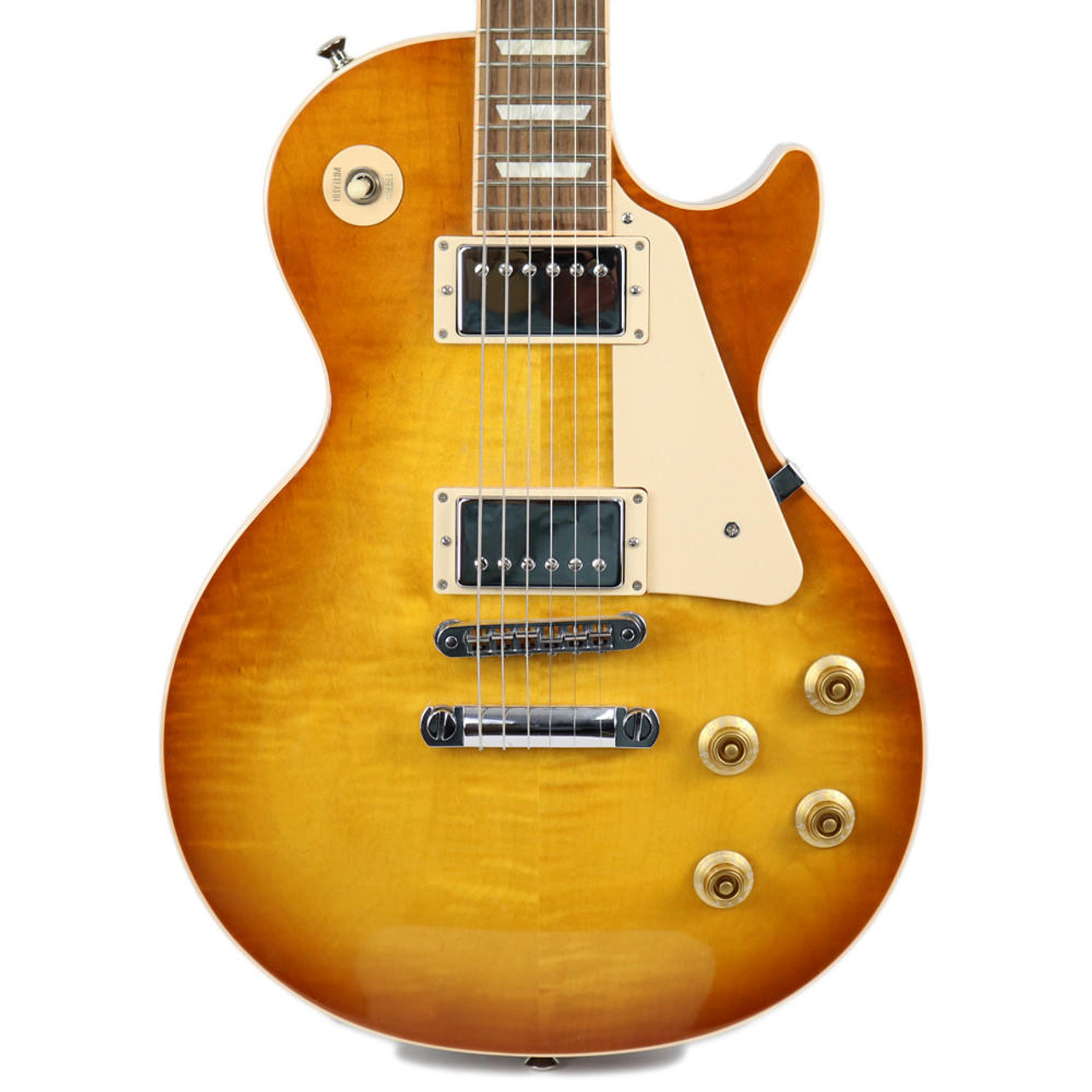 2013 Gibson Les Paul Traditional Pro II in Honey Burst | Cream 