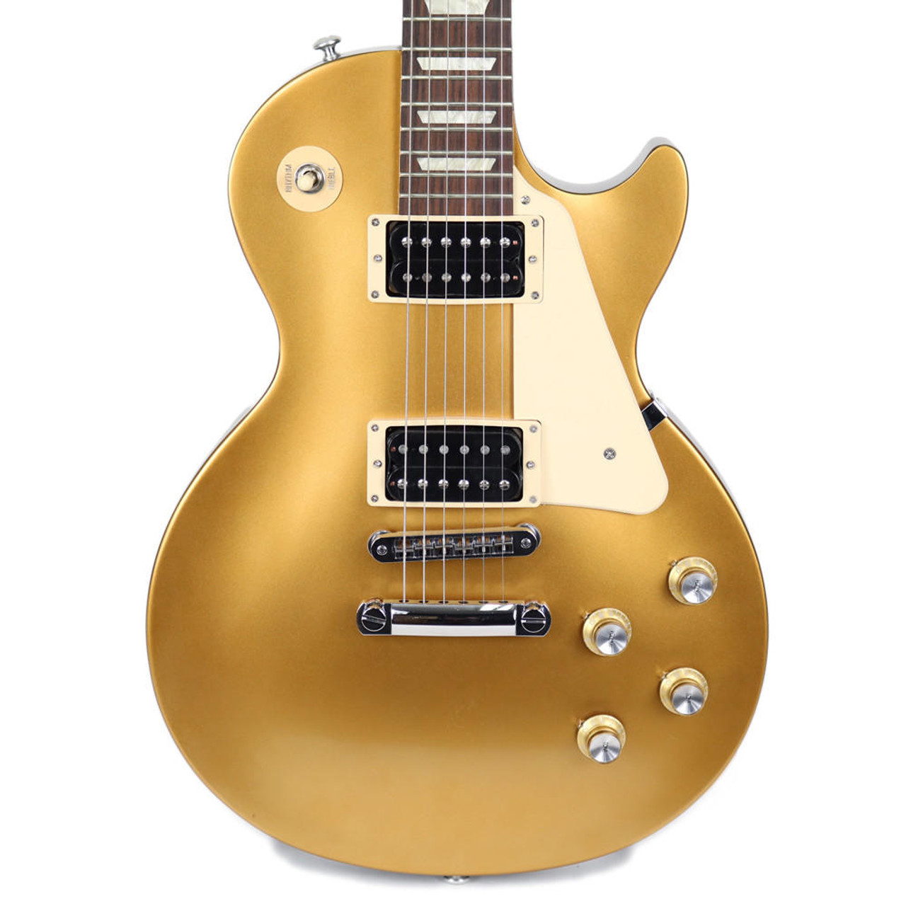 2016 Gibson Les Paul 50s Tribute T in Satin Gold Top | Cream City