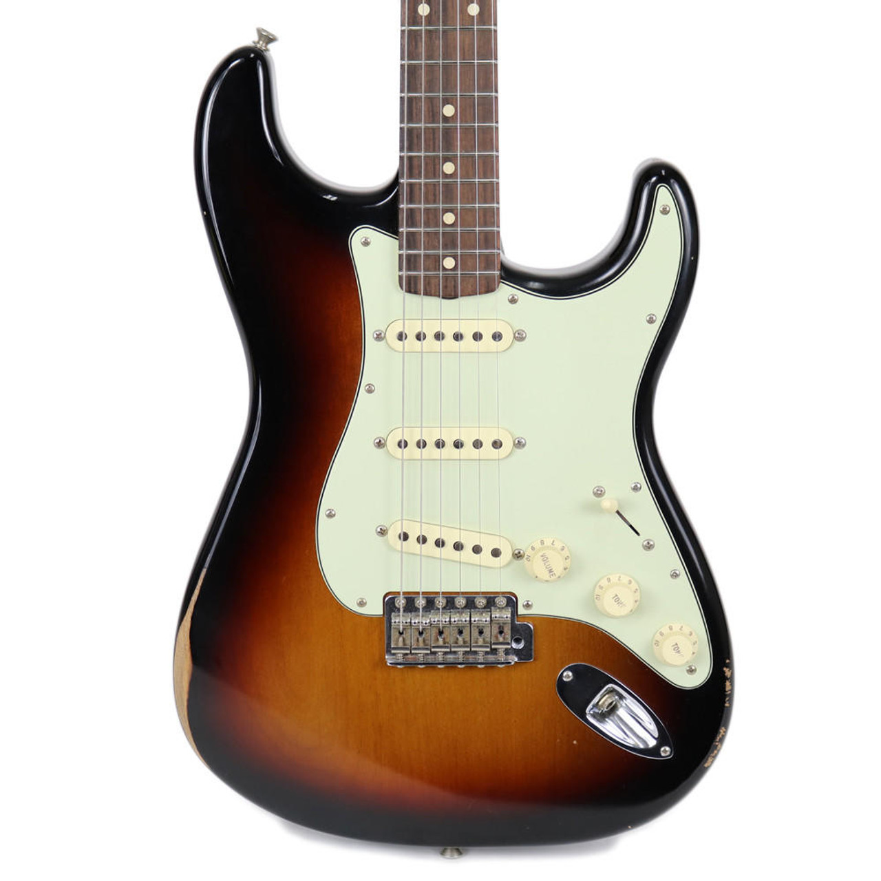 2015 Fender Road Worn 60s Stratocaster in 3-Color Sunburst