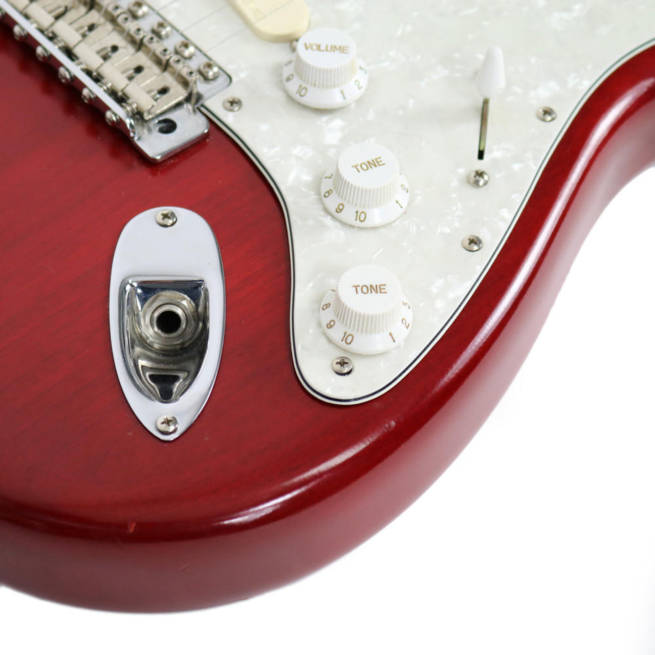 2003 Fender Highway 1 Stratocaster w/ EMGs in Crimson Red