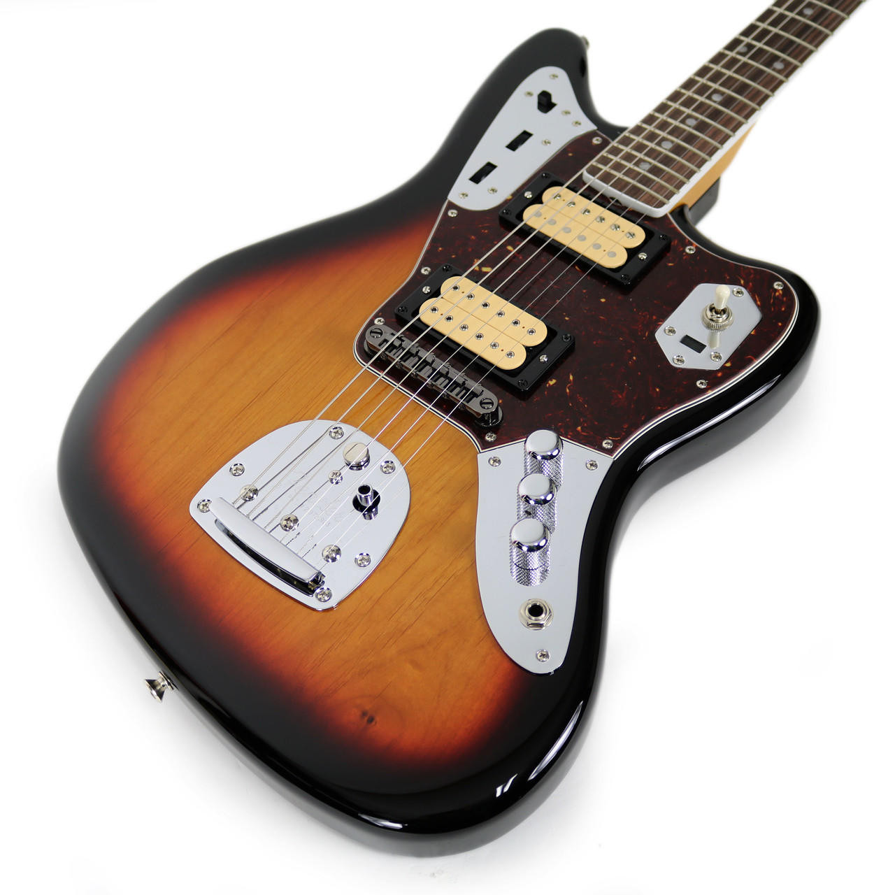 Fender Kurt Cobain Jaguar Electric Guitar NOS in 3 Tone