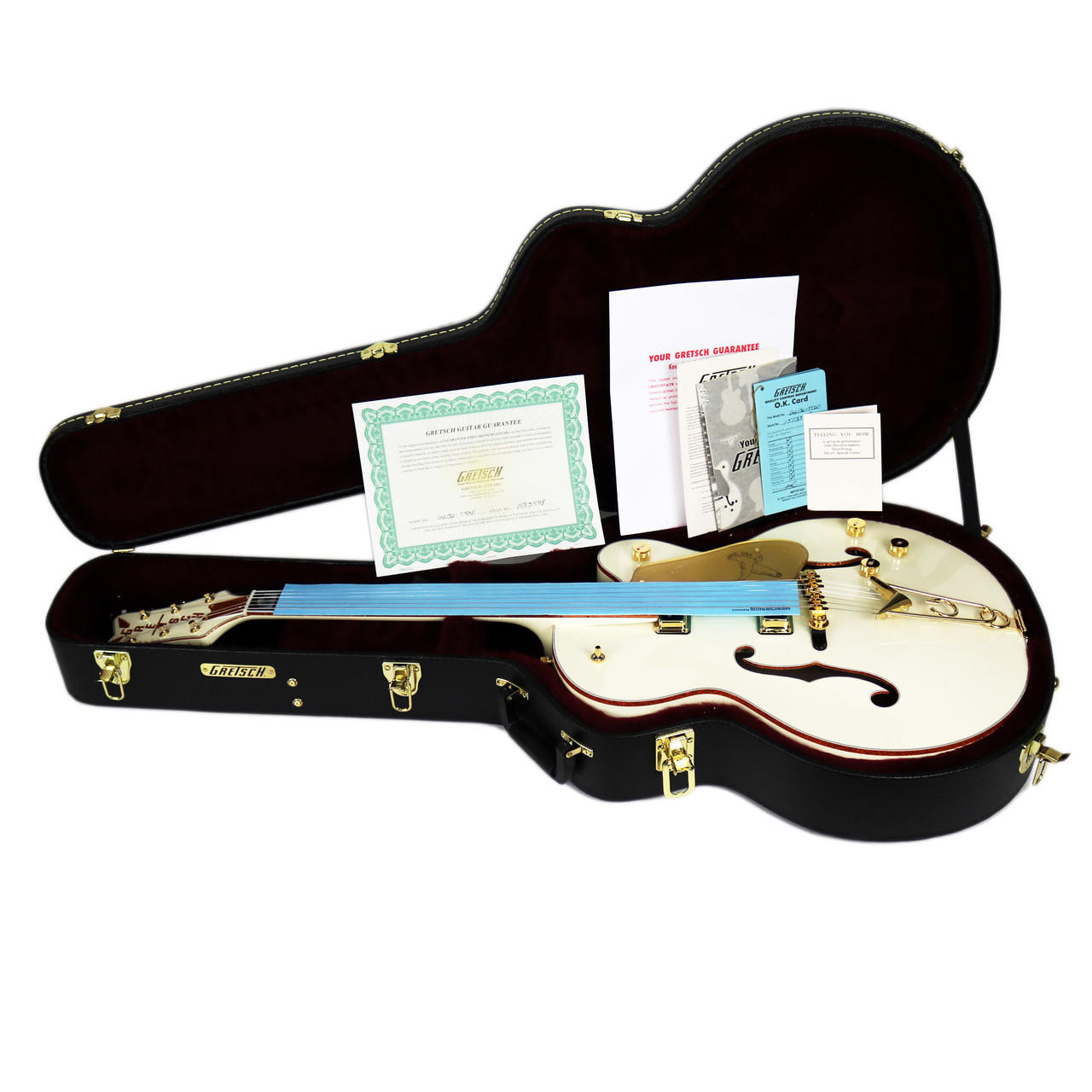 Gretsch G6136-55 Vintage Select White Falcon 1955 - Vintage White
