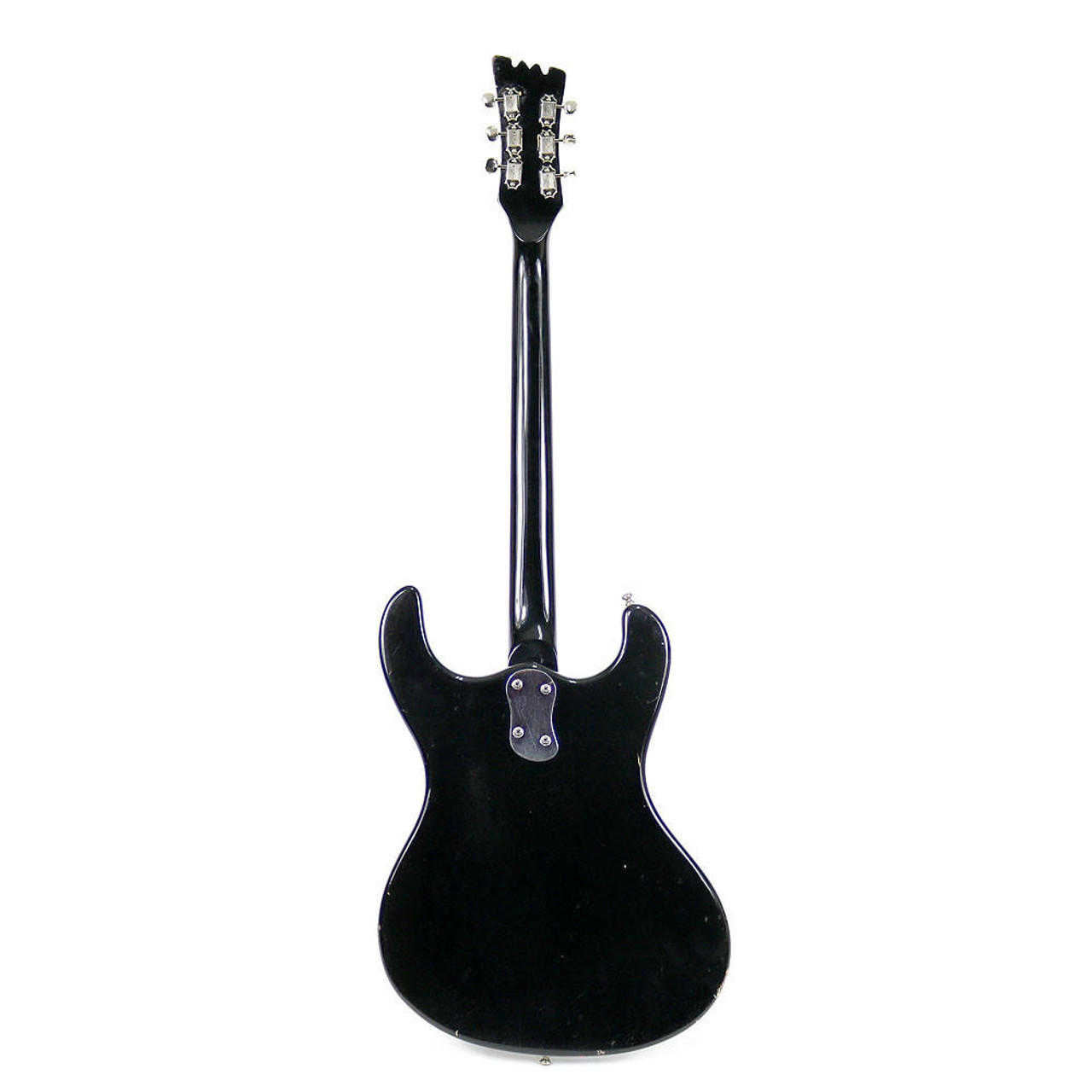 【9729】Mosrite THE VENTURES MODEL black Vintage 1965 Mosrite The Ventures Model Electric Guitar