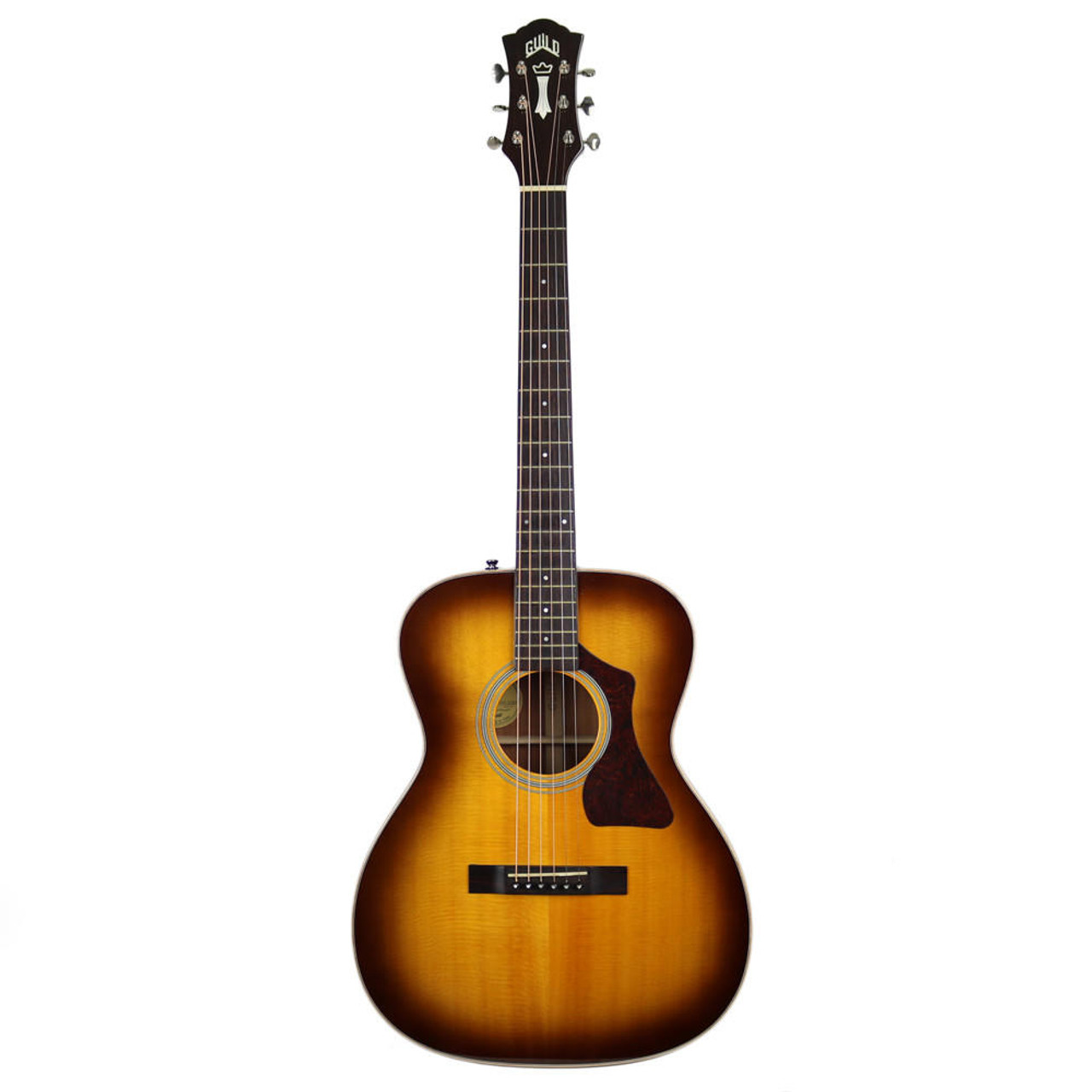 Used Guild GAD-30 Auditorium Acoustic Guitar in Iced Tea Burst