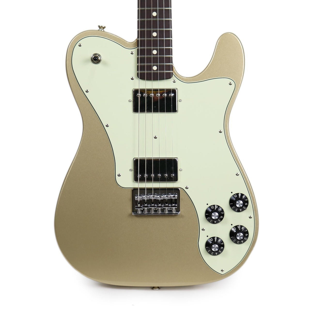 Fender Chris Shiflett Telecaster Deluxe with Rosewood - Shoreline Gold