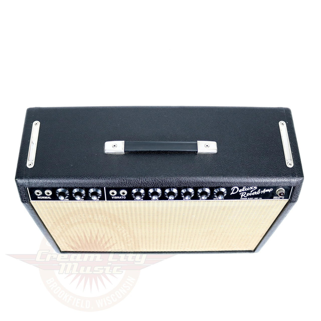 Vintage 1964 Pre-CBS Fender Deluxe Reverb 22W 1x12 Tube Combo Amp