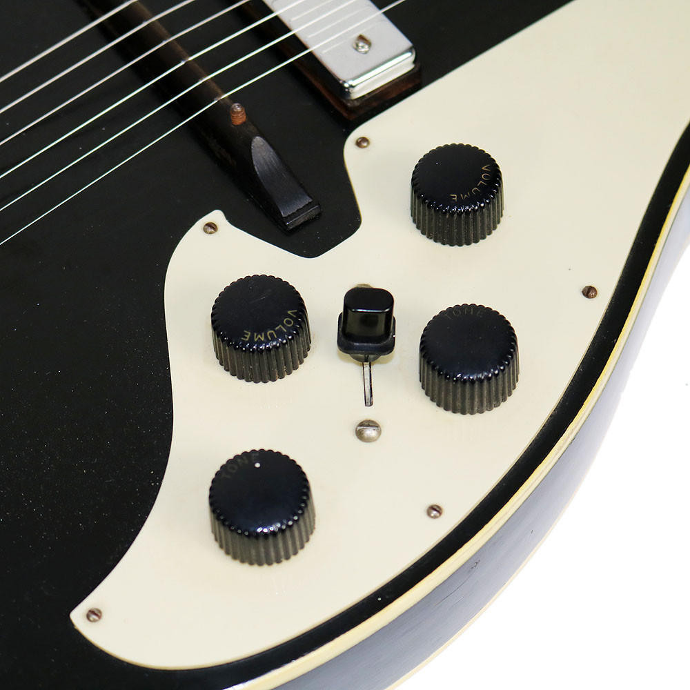 Vintage 1962 Silvertone Model 1420 Stratotone Electric Guitar