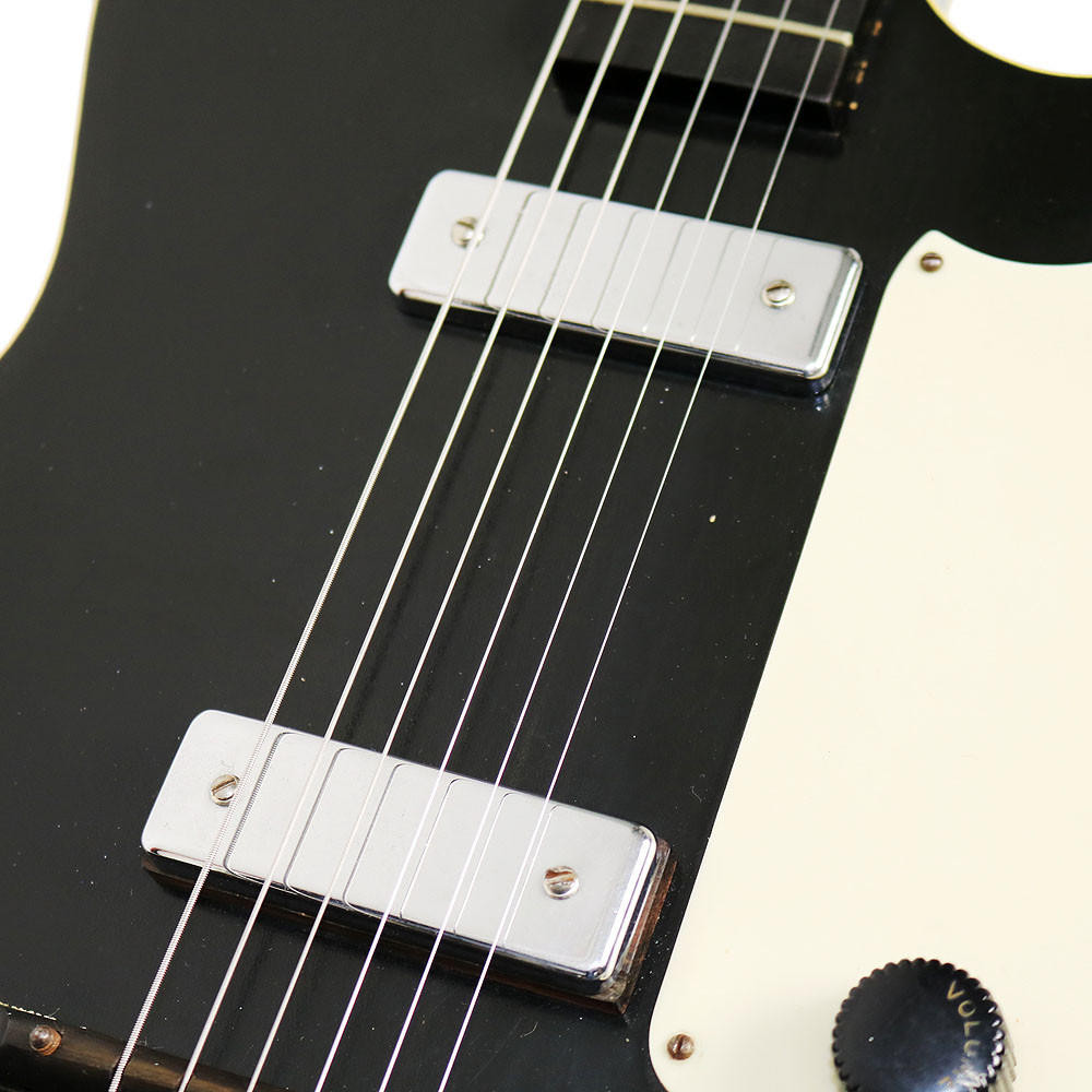 Vintage 1962 Silvertone Model 1420 Stratotone Electric Guitar