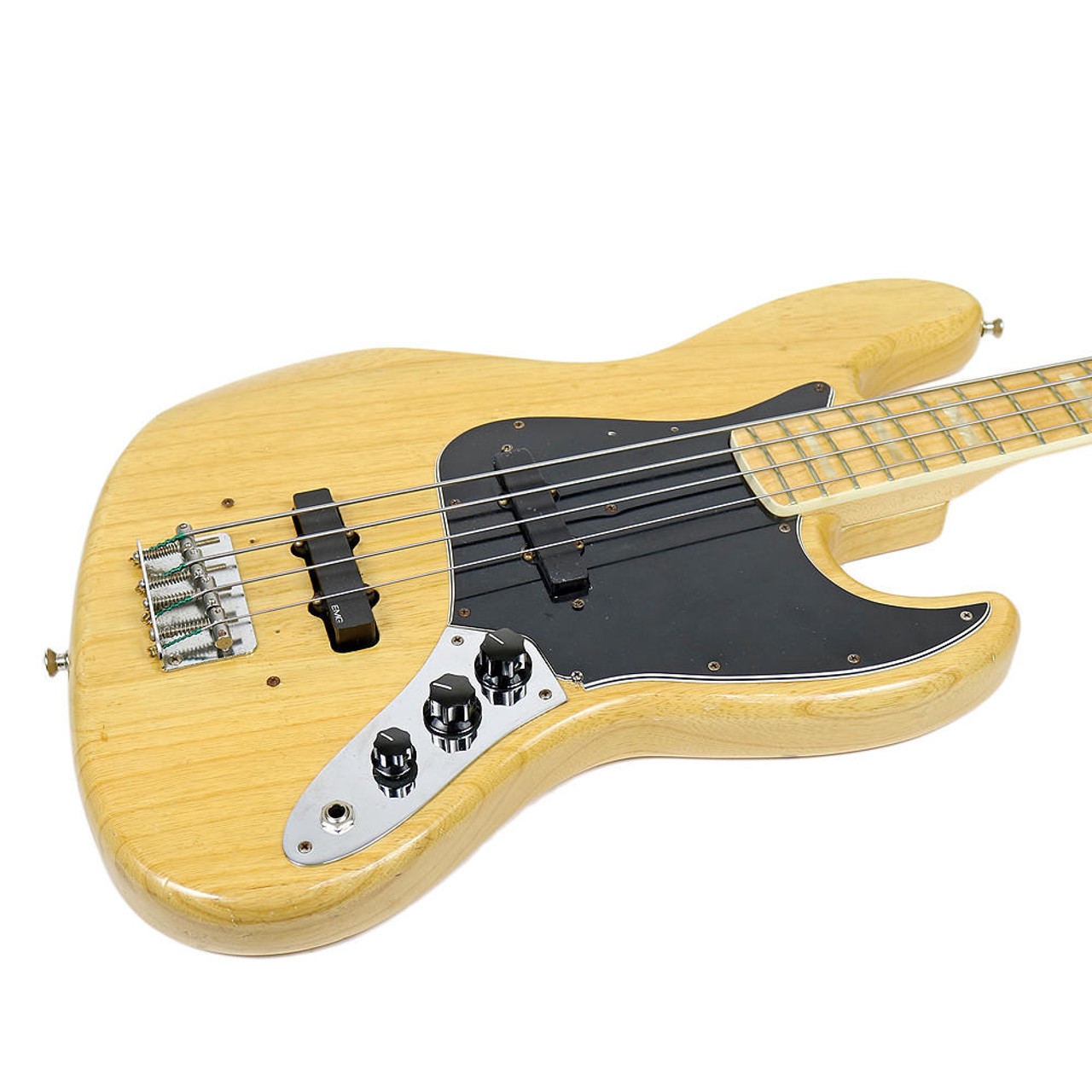 Fender Jazz Bass ナチュラル　シリアルP Vintage 1977 Fender Jazz Bass Natural Finish | Cream City Music