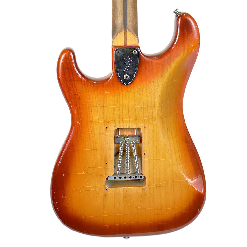 Vintage 1982 Fender Stratocaster Electric Guitar Sienna Sunburst