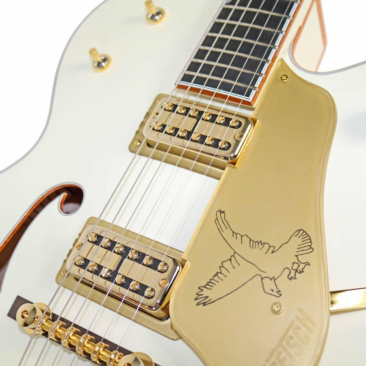 Gretsch G6136T-59 Vintage Select White Falcon - Aged White