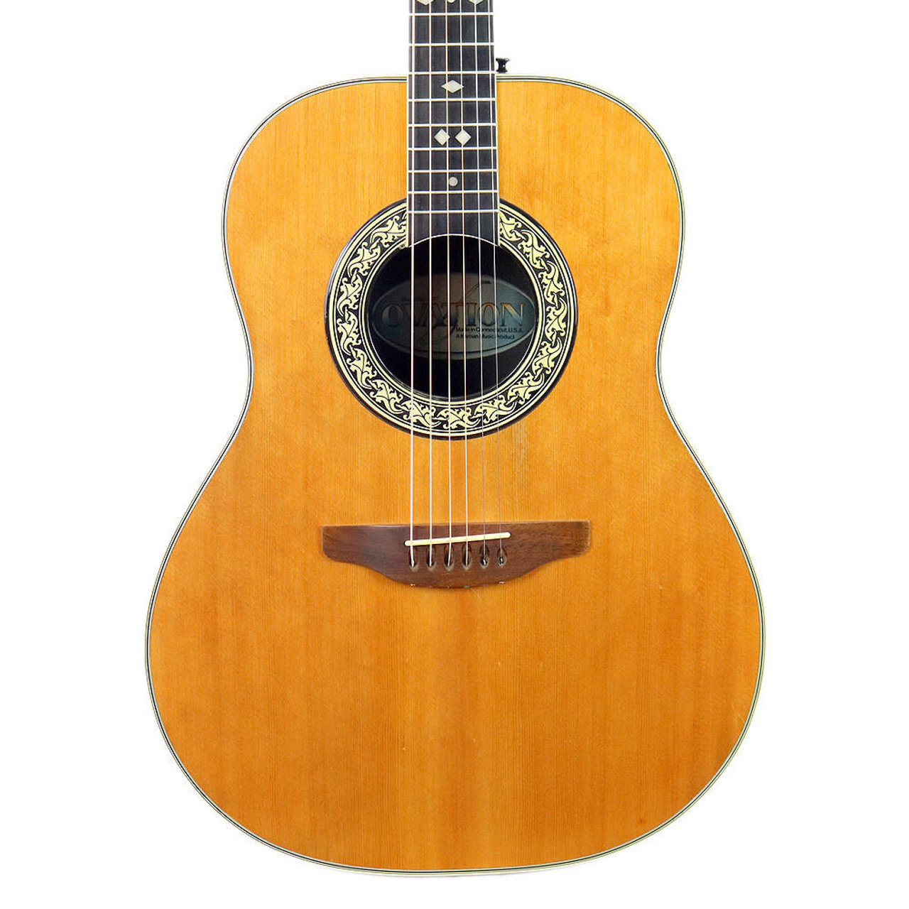 1978 Ovation Model 1127 Glen Campbell Acoustic Guitar in Natural