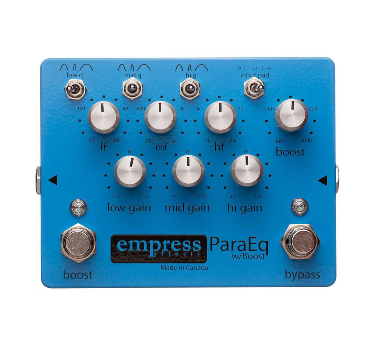 Empress Effects Para EQ with Boost Guitar Pedal