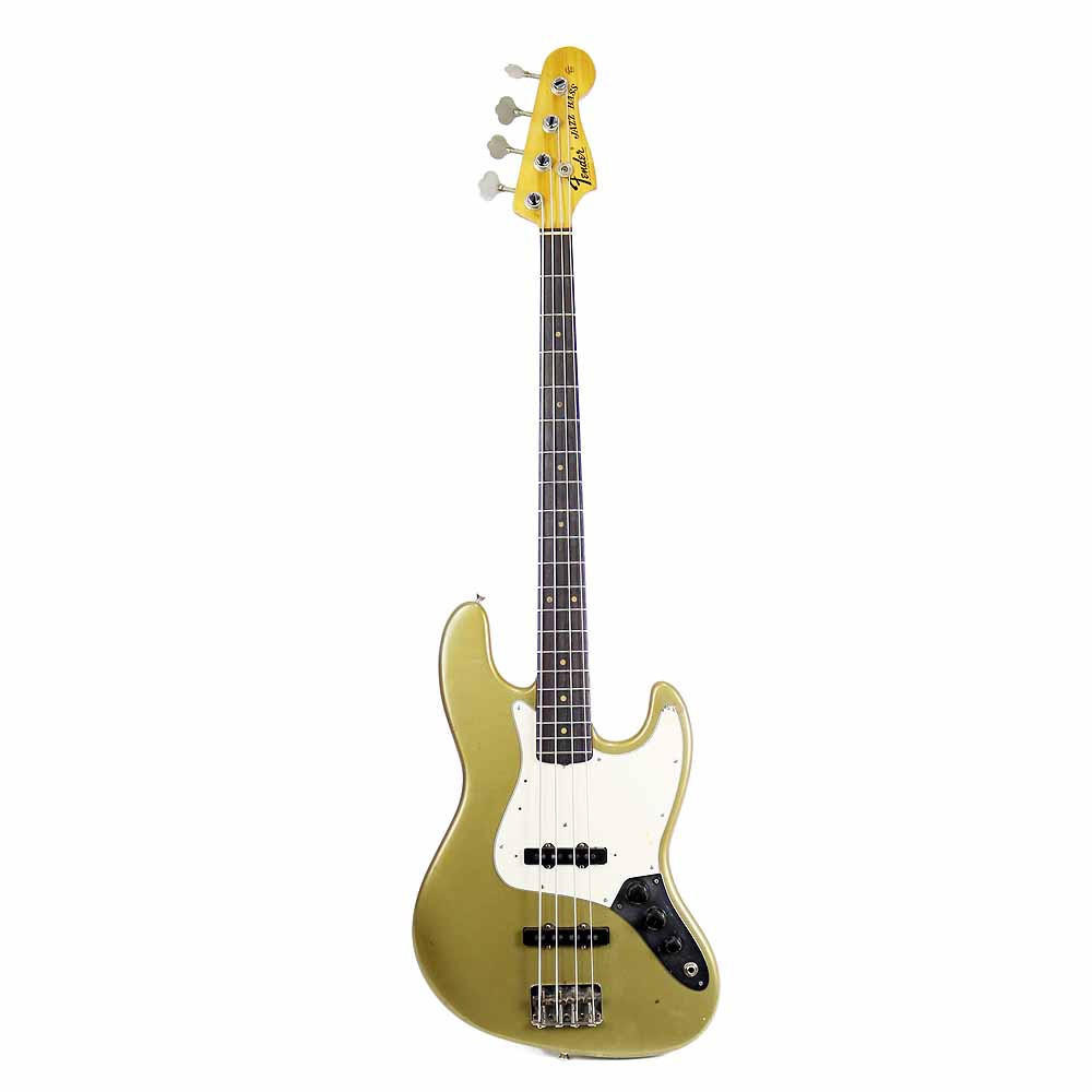 Vintage 1964 Fender Jazz Bass Inca Silver | Cream City Music