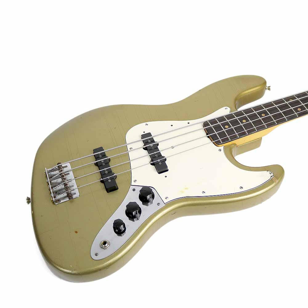 フェンダーJazz Bass Vintage 1964 Fender Jazz Bass Inca Silver | Cream City Music