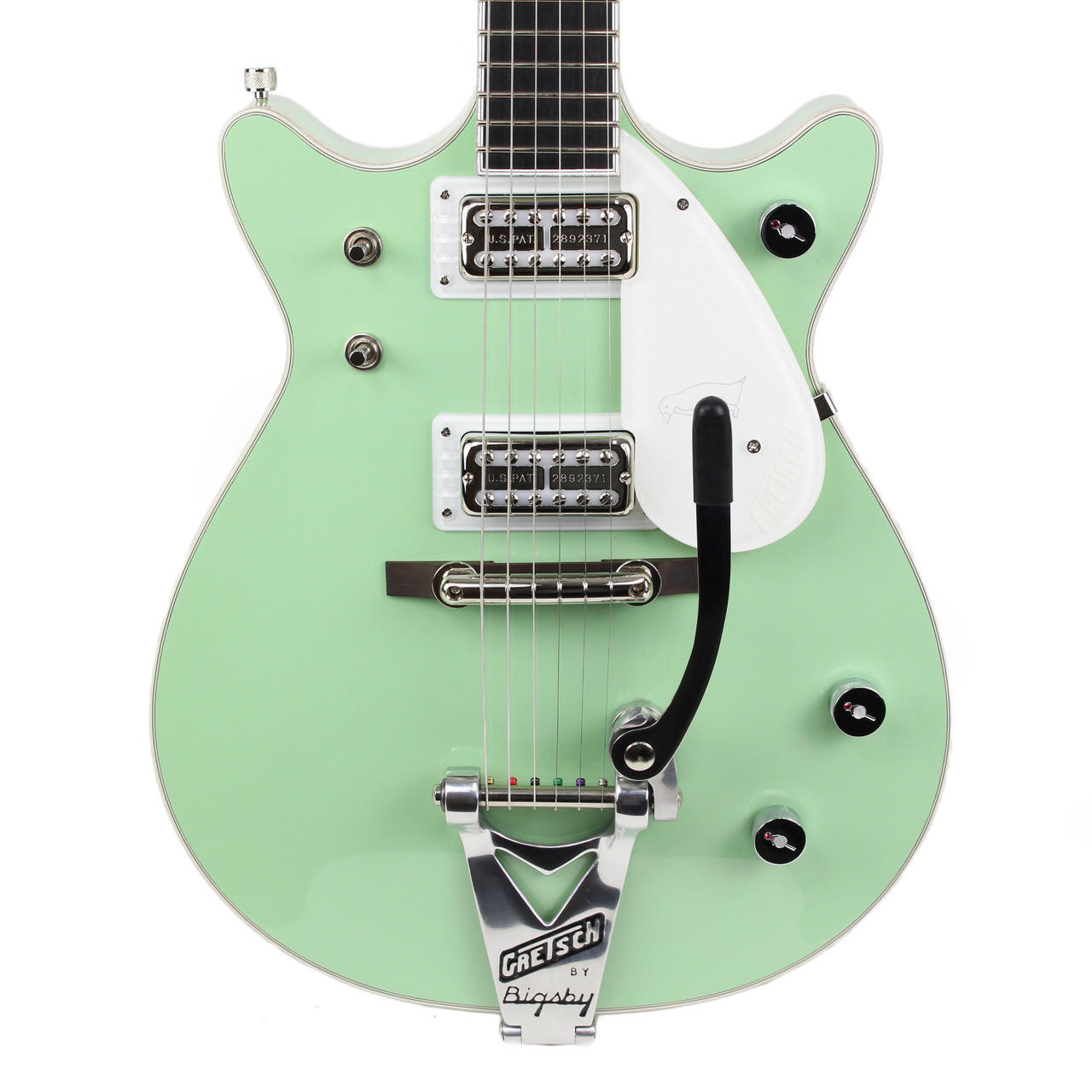 Gretsch G6134TDC-LTD15 Penguin in Broadway Jade Metallic Double