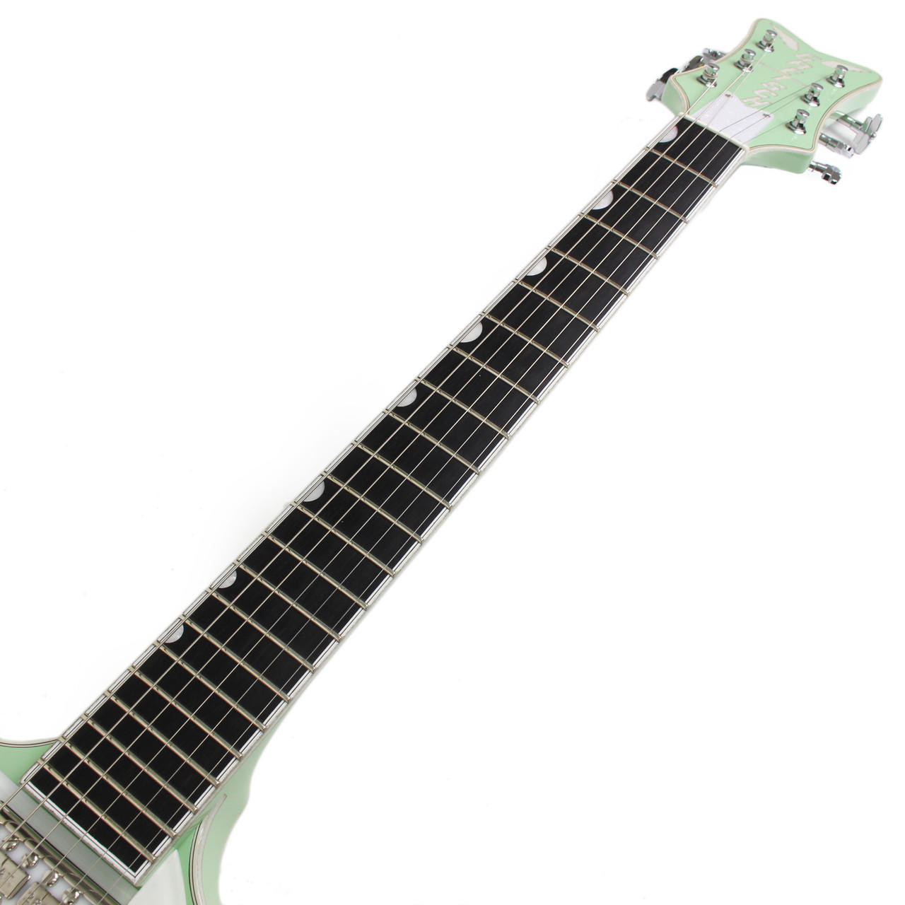 Gretsch G6134TDC-LTD15 Penguin in Broadway Jade Metallic Double