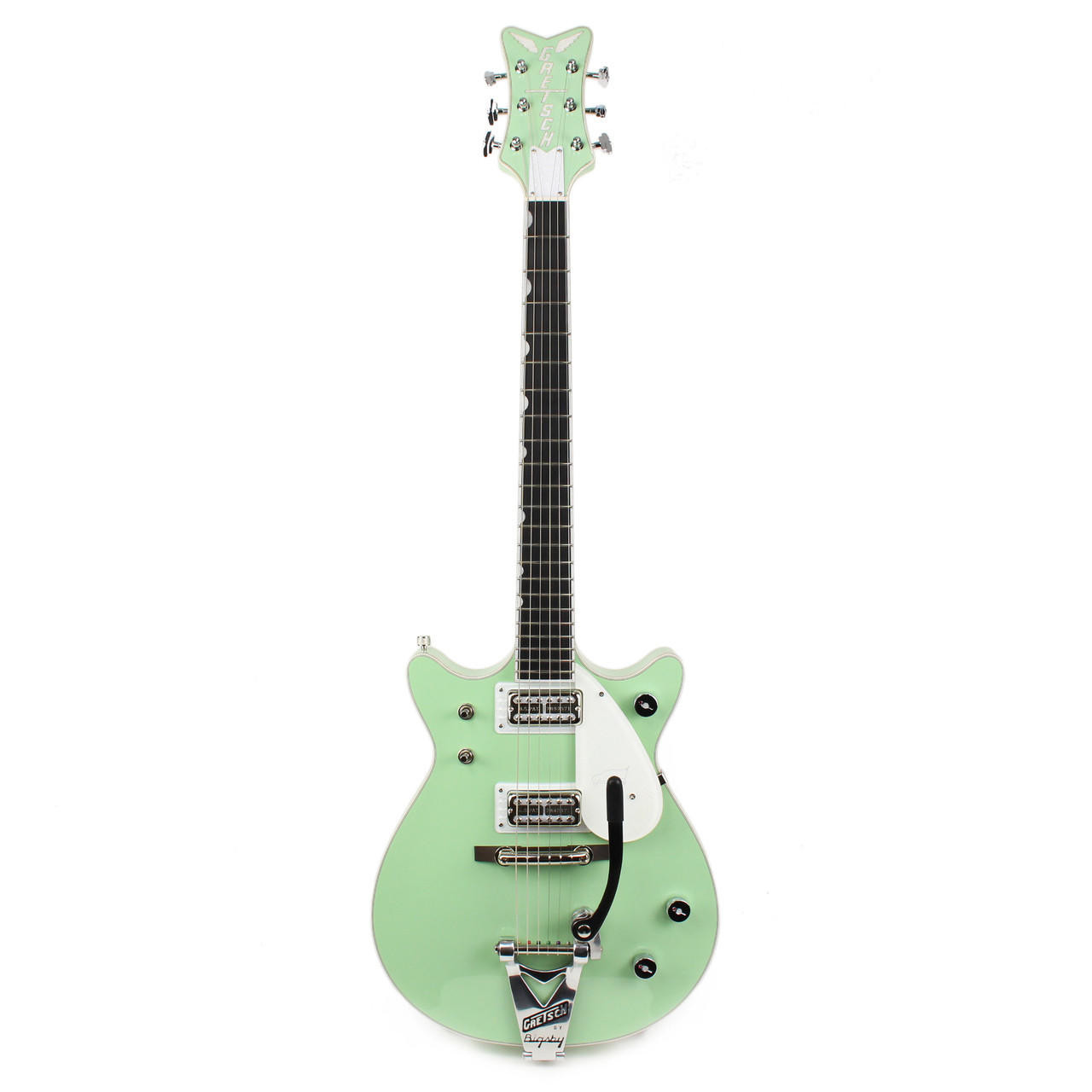 Gretsch G6134TDC-LTD15 Penguin in Broadway Jade Metallic Double