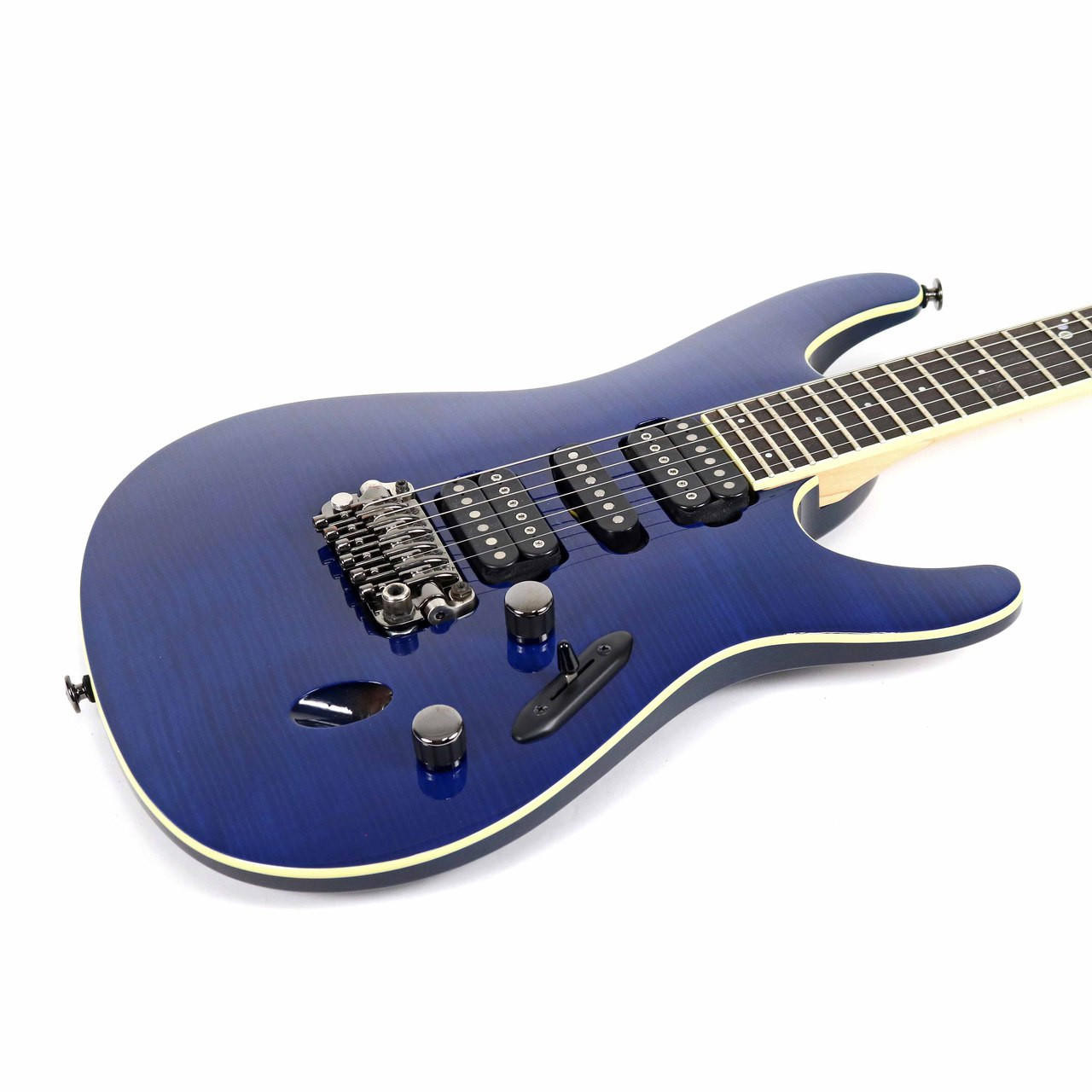 Used Ibanez Prestige SV5470F HSH w/ Flame Maple Top in Natural 