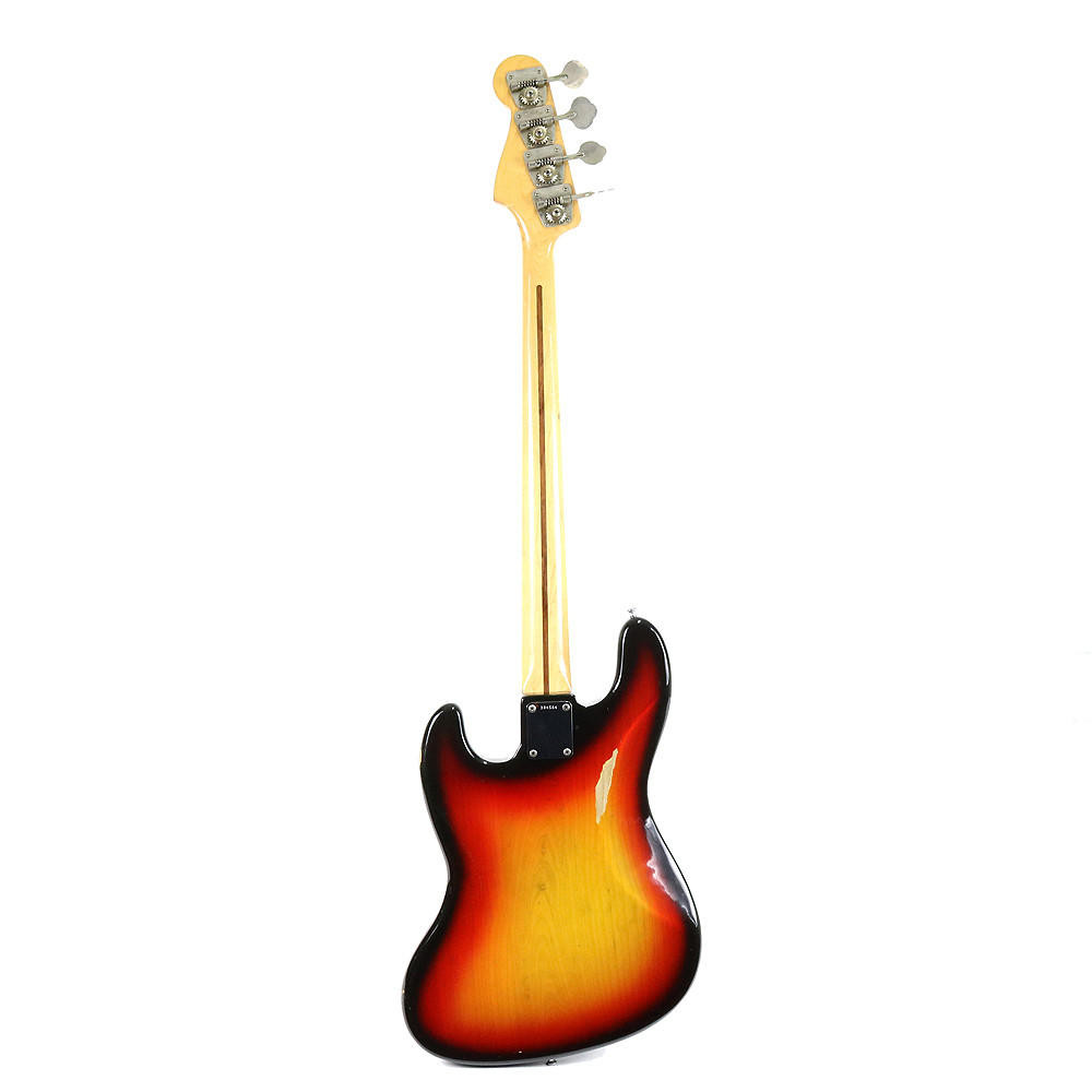 Fender USA Jazz Bass 1972 ヴィンテージ Vintage 1972 Fender Jazz Bass Sunburst Finish | Cream City Music