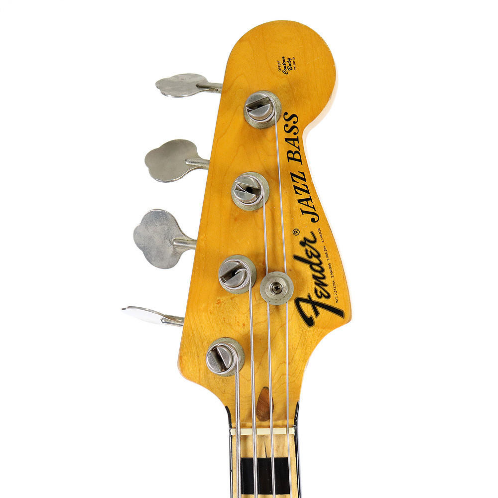 Vintage 1972 Fender Jazz Bass Sunburst Finish | Cream City Music