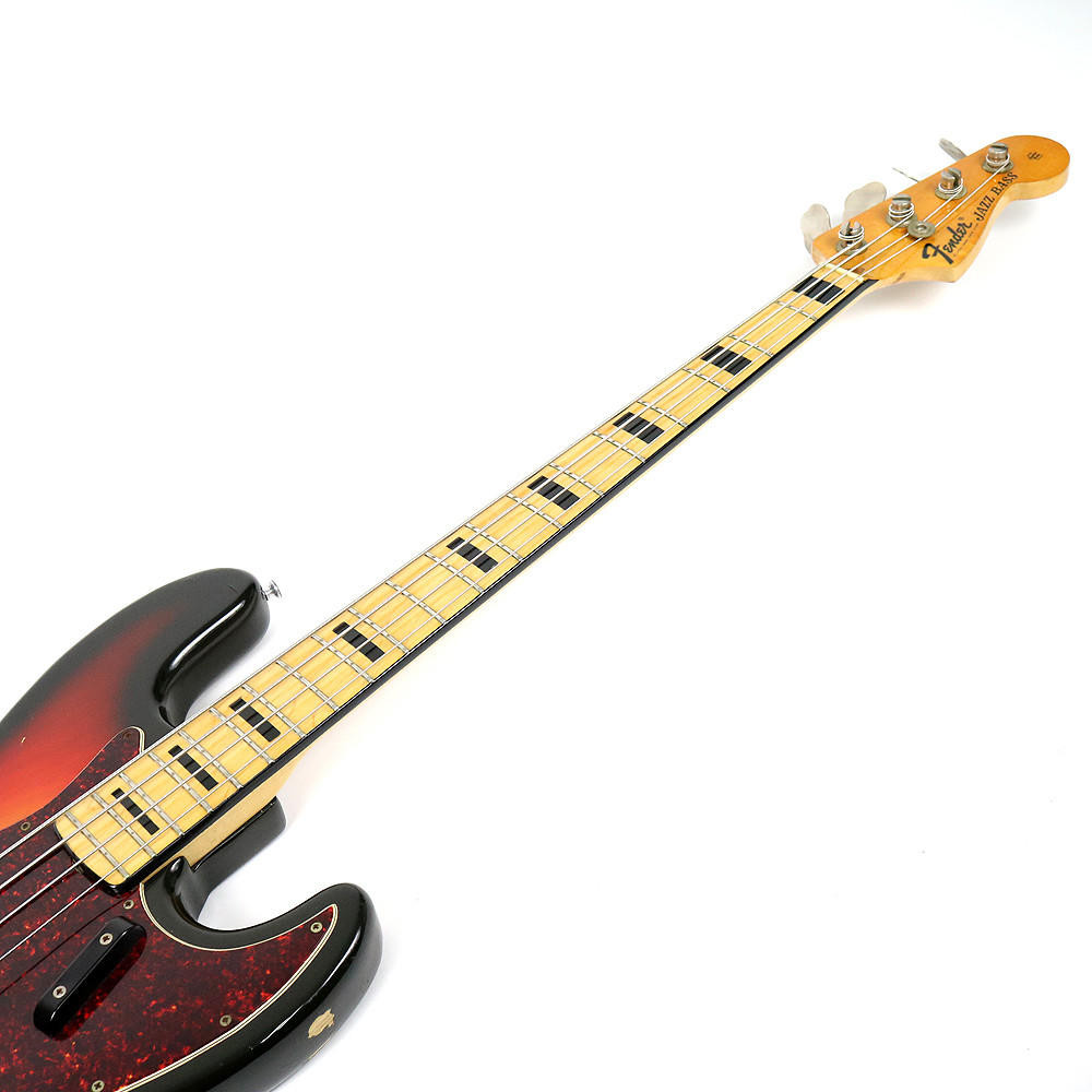 Vintage 1972 Fender Jazz Bass Sunburst Finish | Cream City Music