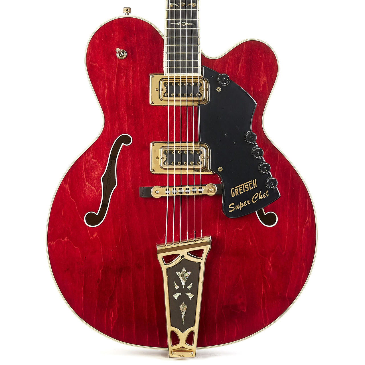 Vintage Gretsch Model 7690 Super Chet Autumn Red 1978