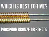 Phosphor Bronze vs 80/20 Acoustic Guitar Strings - Which Is Best For Me?