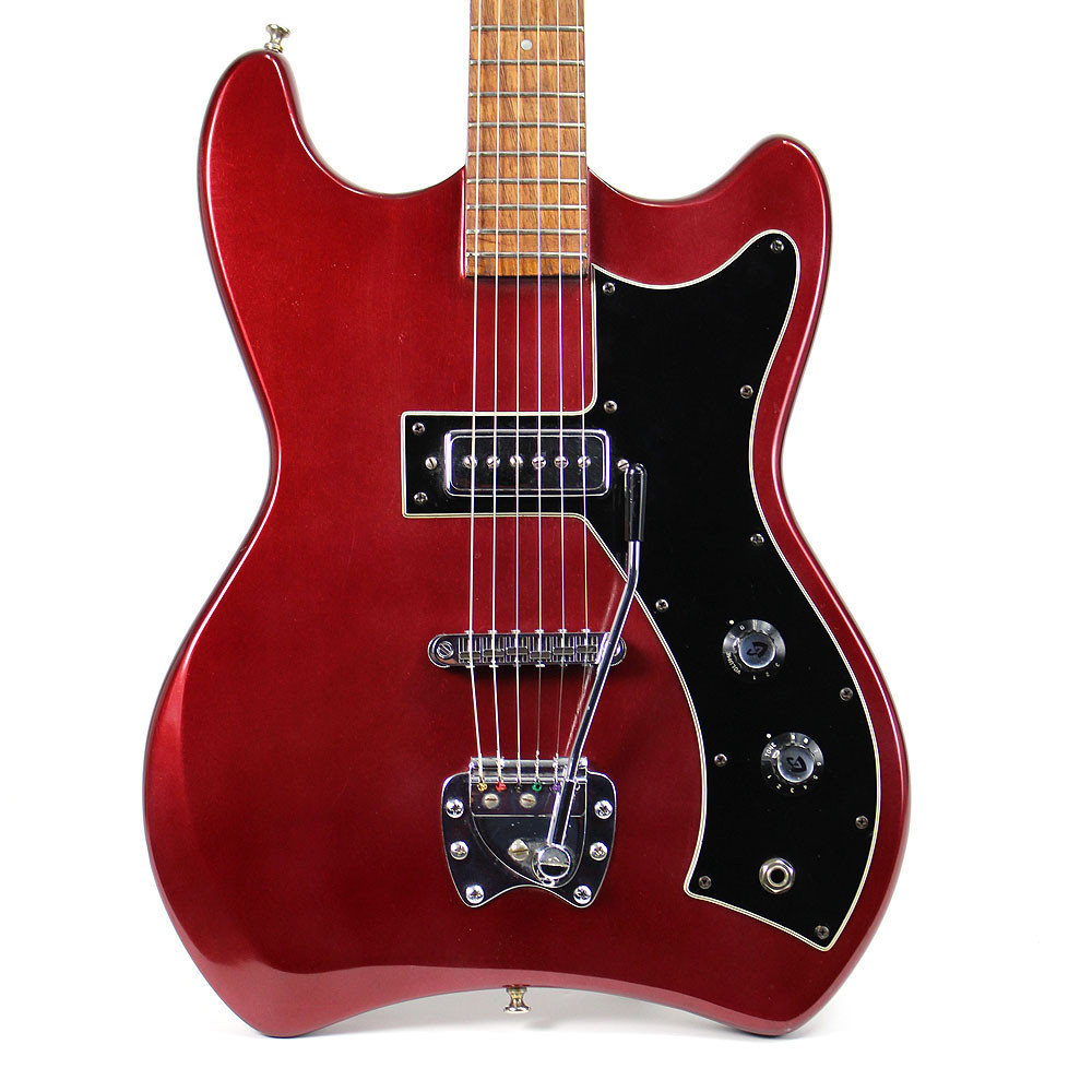 Vintage 1966 Guild Jet Star S-50 Electric Guitar Refinised in Red ...